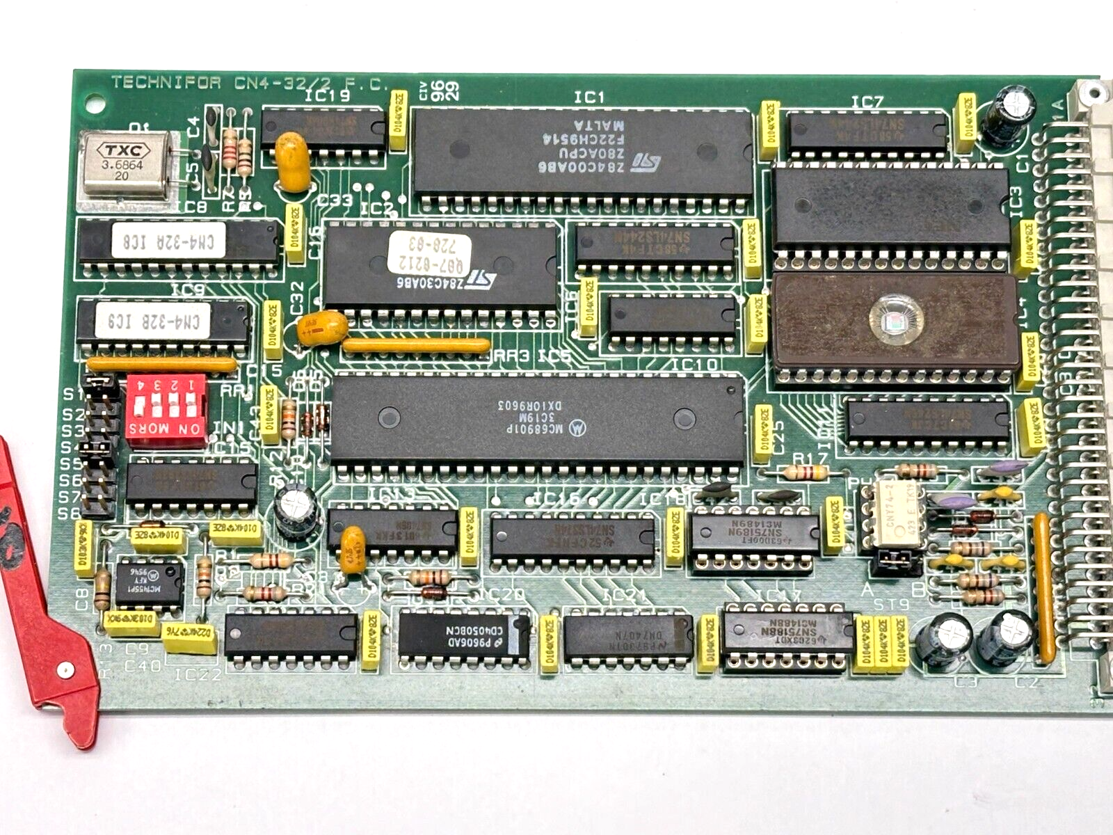Technifor CN4-32/2 F.C. Memory Control PC Board EREE/18 - Maverick Industrial Sales