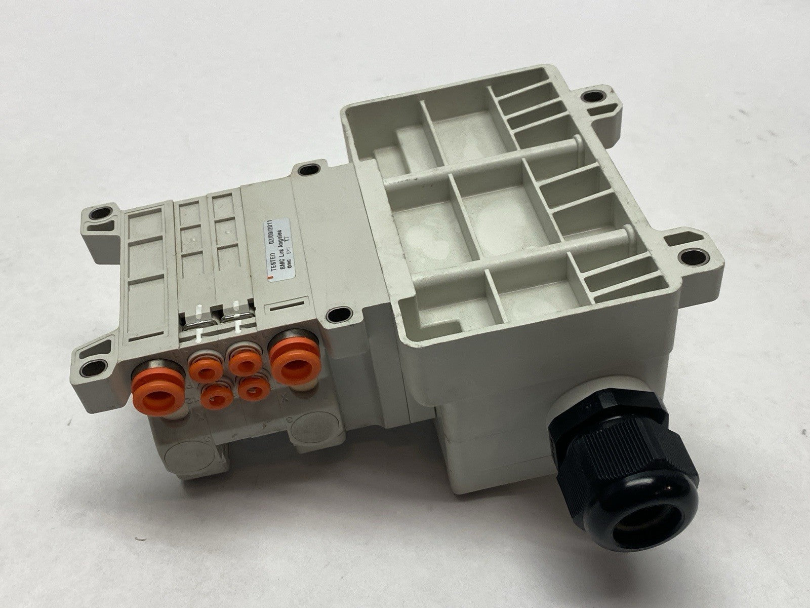 SMC VV5QC11-02N3TD0-S Terminal Base Mount Plug In Manifold - Maverick Industrial Sales
