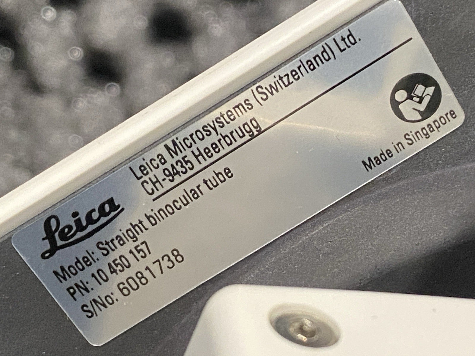 Hesse Microscope And Arm Assembly Leica 10 450 157 - Maverick Industrial Sales
