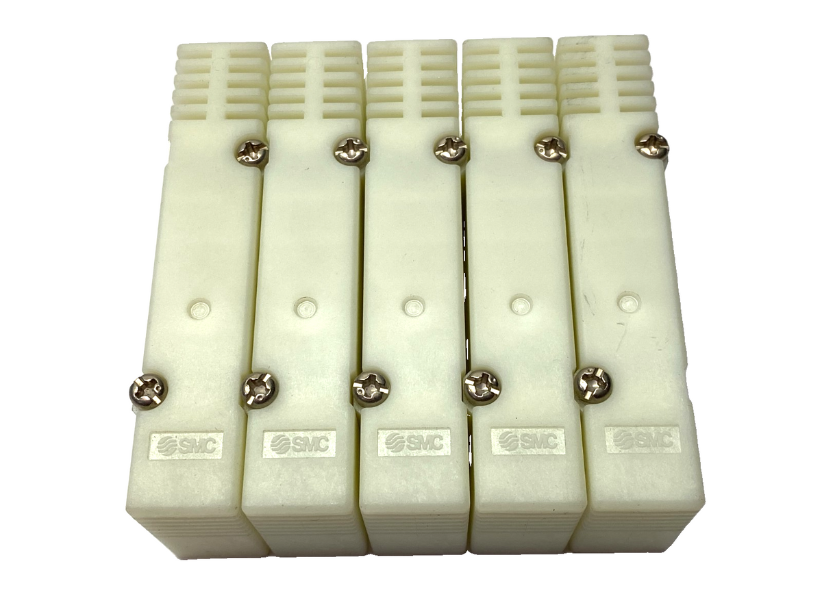 SMC SY50M-26-1A-NA Pneumatic Valve Manifold Blanking Plate Assembly LOT OF 5 - Maverick Industrial Sales