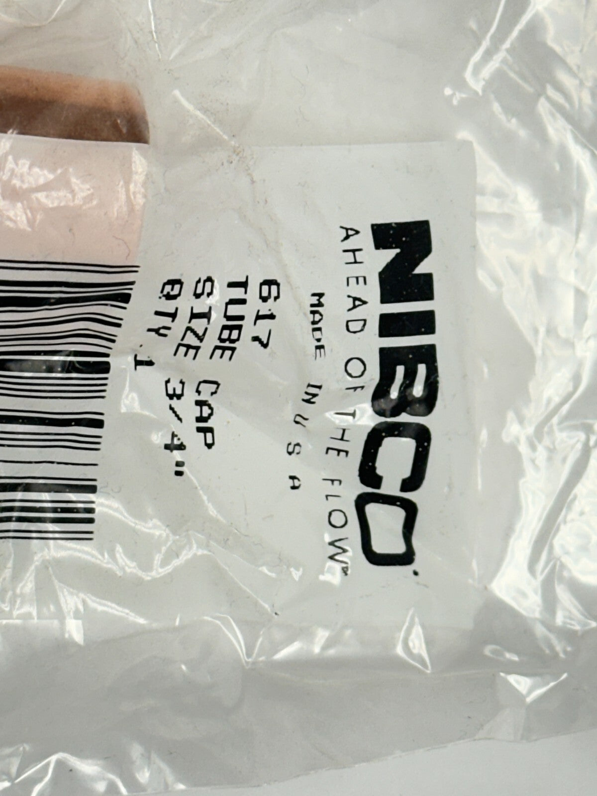 Nibco 617 3/4 Tube Cap 3/4" Copper - Maverick Industrial Sales