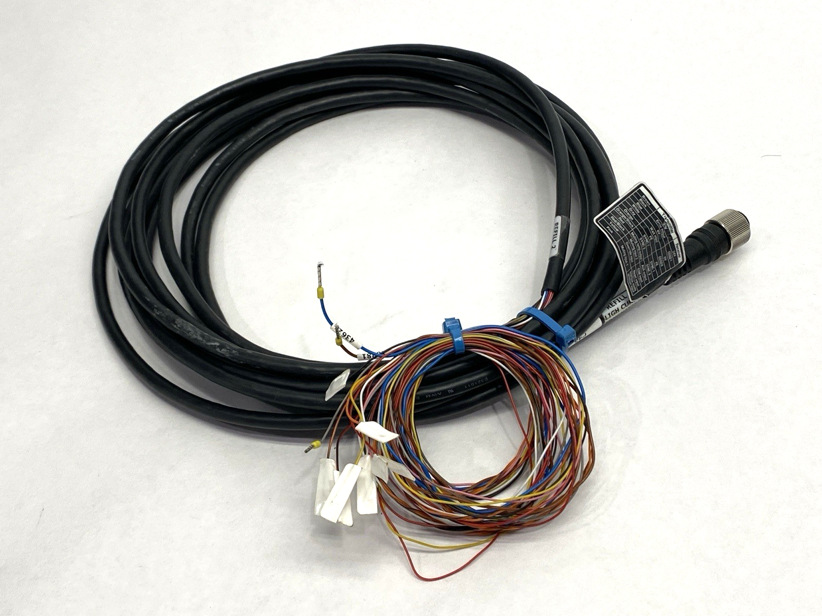 Keyence GL-RC10M Single-Ended Extension Cable CUT TO 15' - Maverick Industrial Sales