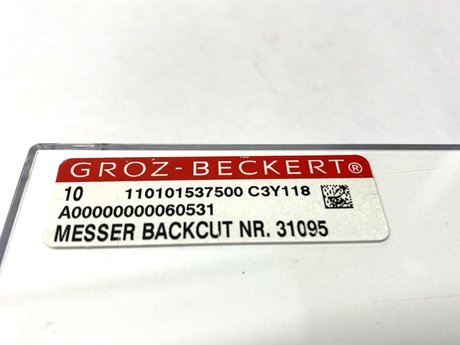 Hesse 31095.22 0433 Backcut Knife 500 µm 58–60 HRC 46mm Length PKG OF 10 - Maverick Industrial Sales
