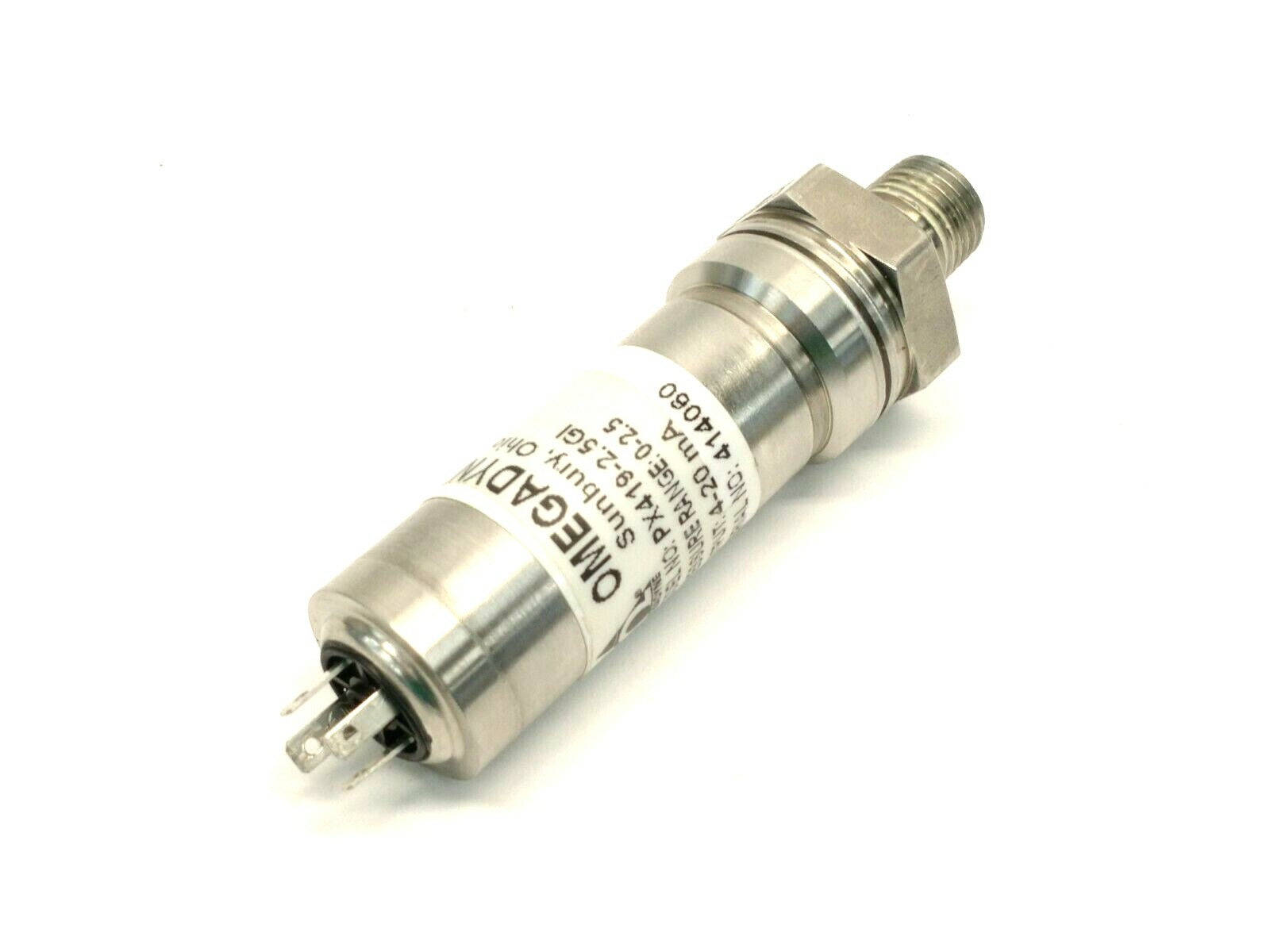 Omegadyne PX419-2.5GI High Accuracy Pressure Transducer 0-2.5 PSIG - Maverick Industrial Sales