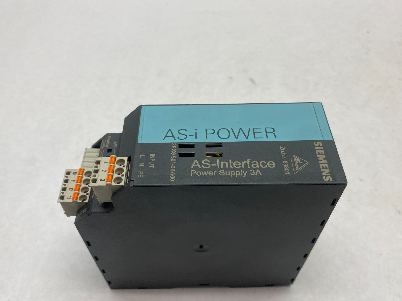 Siemens 3RX9501-0BA00 AS-i Power Supply Unit, AS-Interface 3A - Maverick Industrial Sales