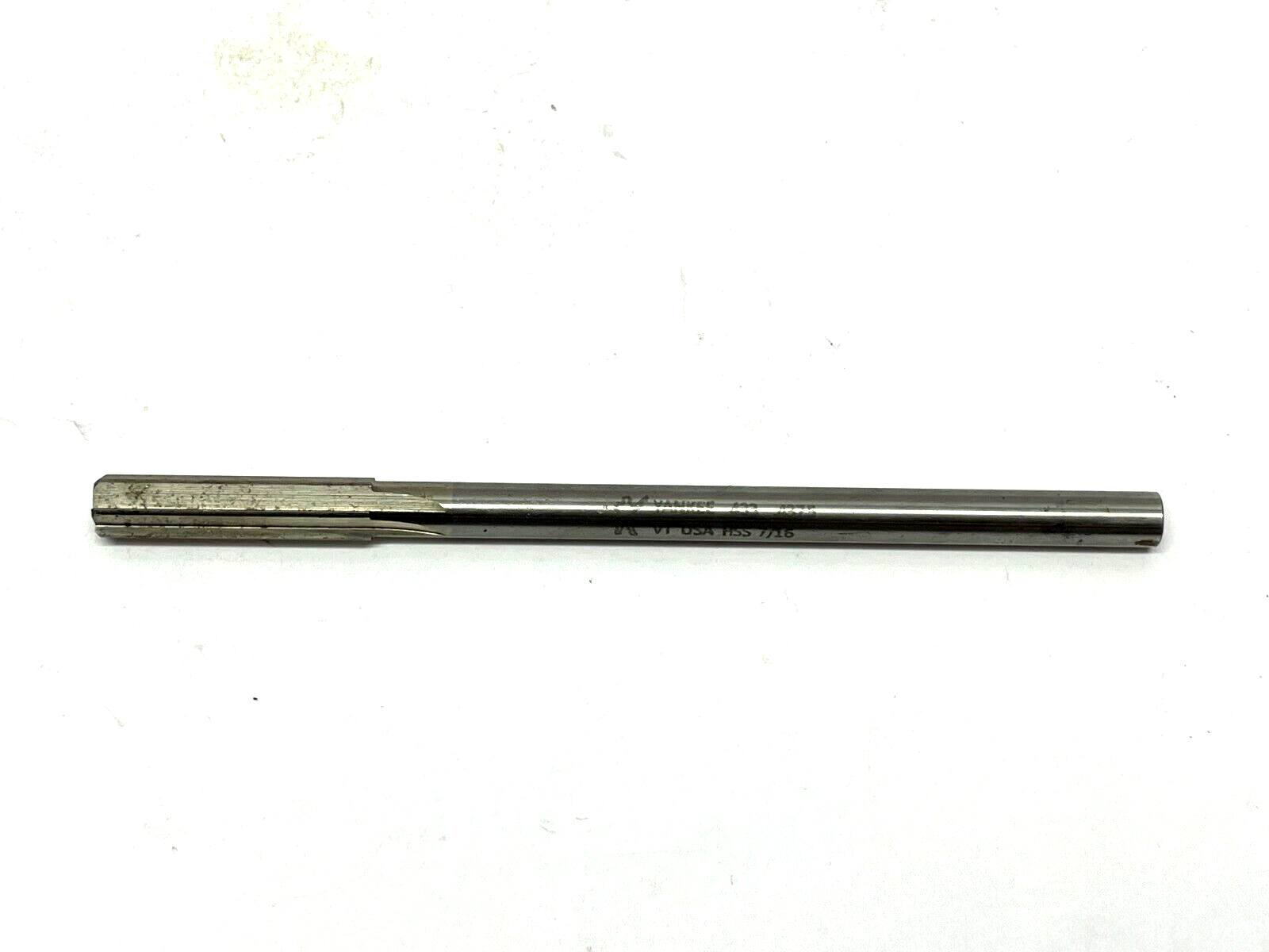 Yankee 433.4375 Chucking Reamer HSS 7/16" - Maverick Industrial Sales