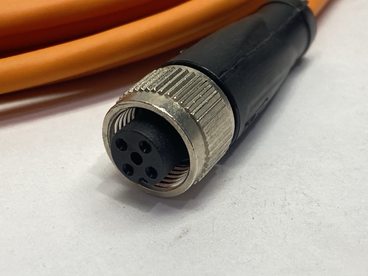 V1-G-OR5M-POC | Pepperl+Fuchs Connection Cable Female M12 4-Pin 5m 221857 - New – Open box - Maverick Industrial Sales