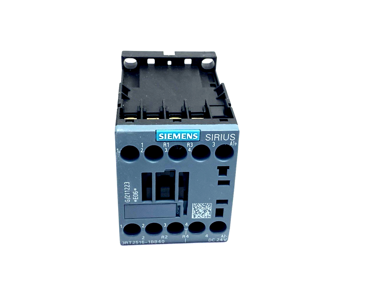 Siemens 3RT2516-1BB40 Contactor AC-3, 9A, 4kW/400V, 4P, 24VDC - Maverick Industrial Sales