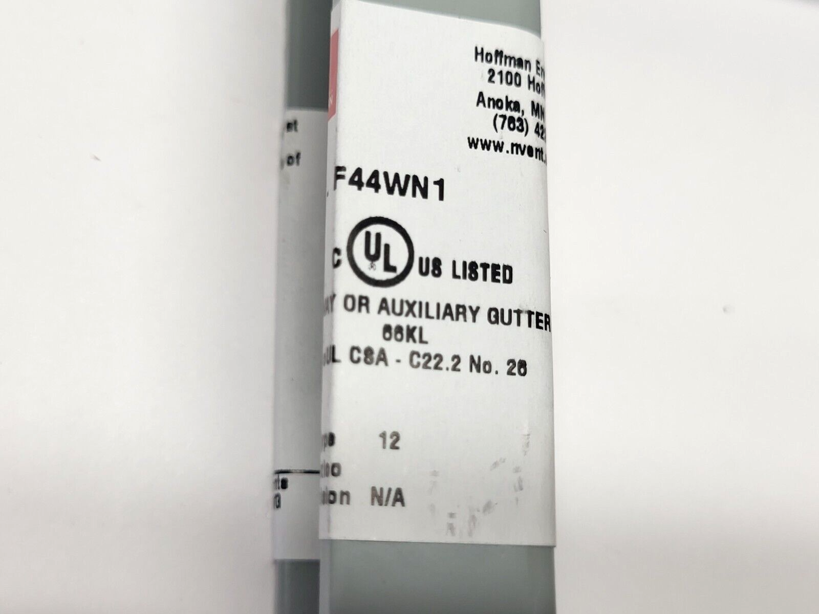 Hoffman F44WN1 Nipple Feed-Through Wireway 4" x 4" x 1" 14850 - Maverick Industrial Sales
