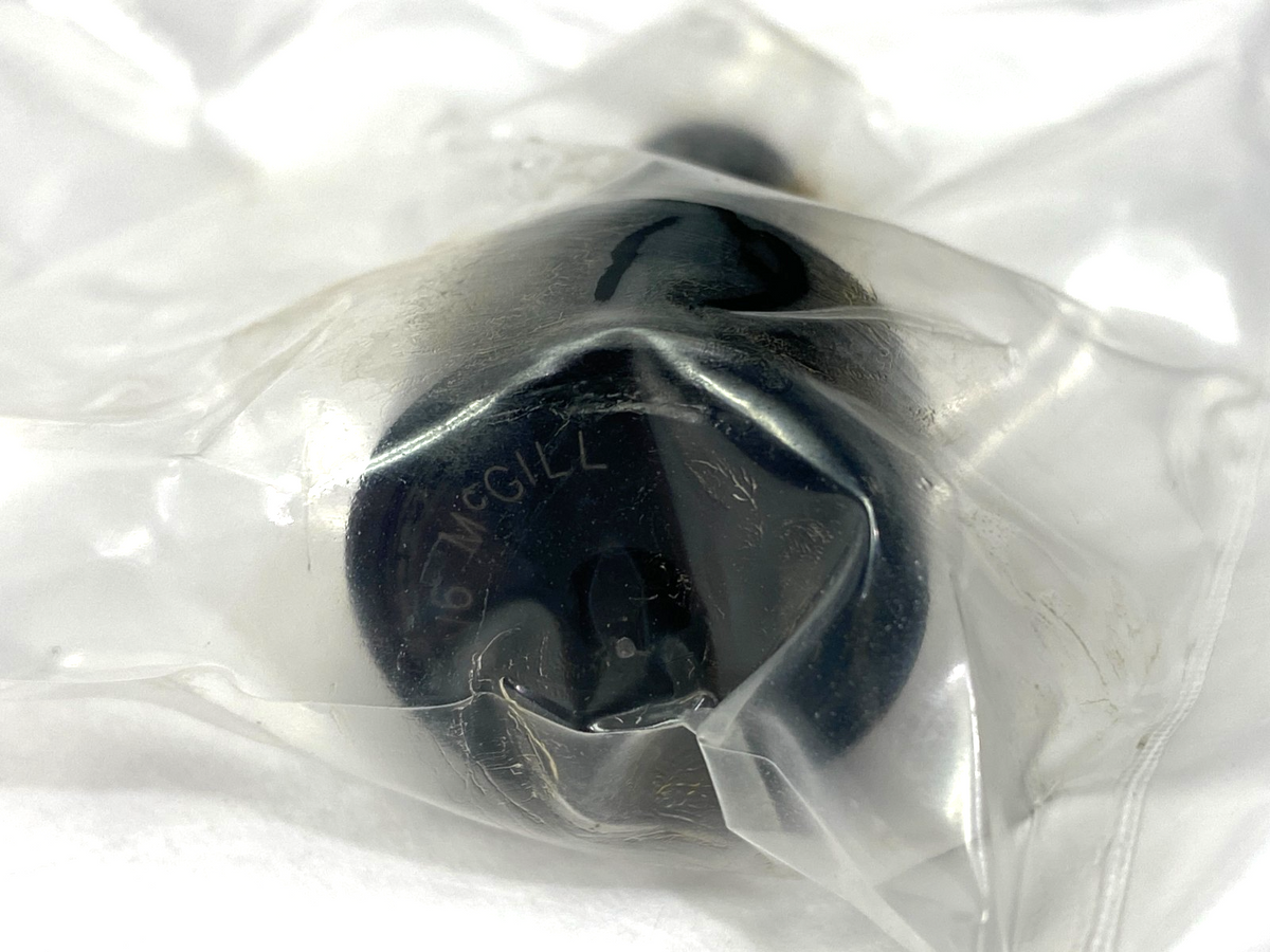 McGill MCF 22 SB Cam Follower, Crowned, 22mm Dia., 12mm Width, 23mm Stud Length - Maverick Industrial Sales