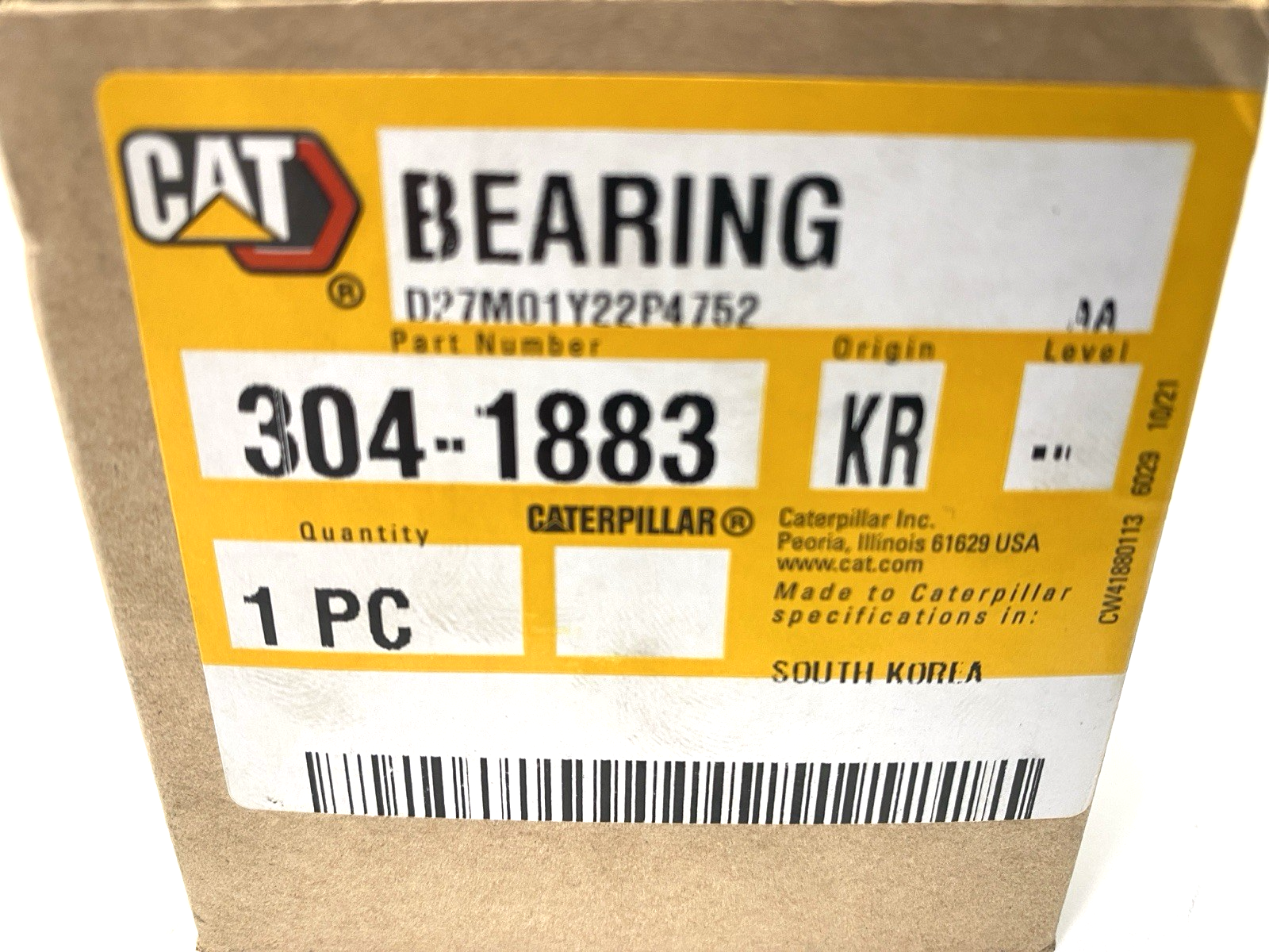 CAT 304-1883 Flanged Bearing 67mm OD - Maverick Industrial Sales