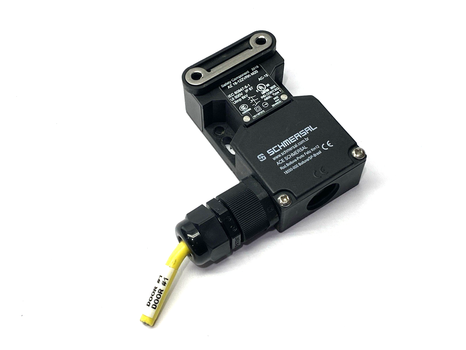 Schmersal AZ 16-12ZVRK-M20 Saftey Interlock Switch w/ Key - Maverick Industrial Sales