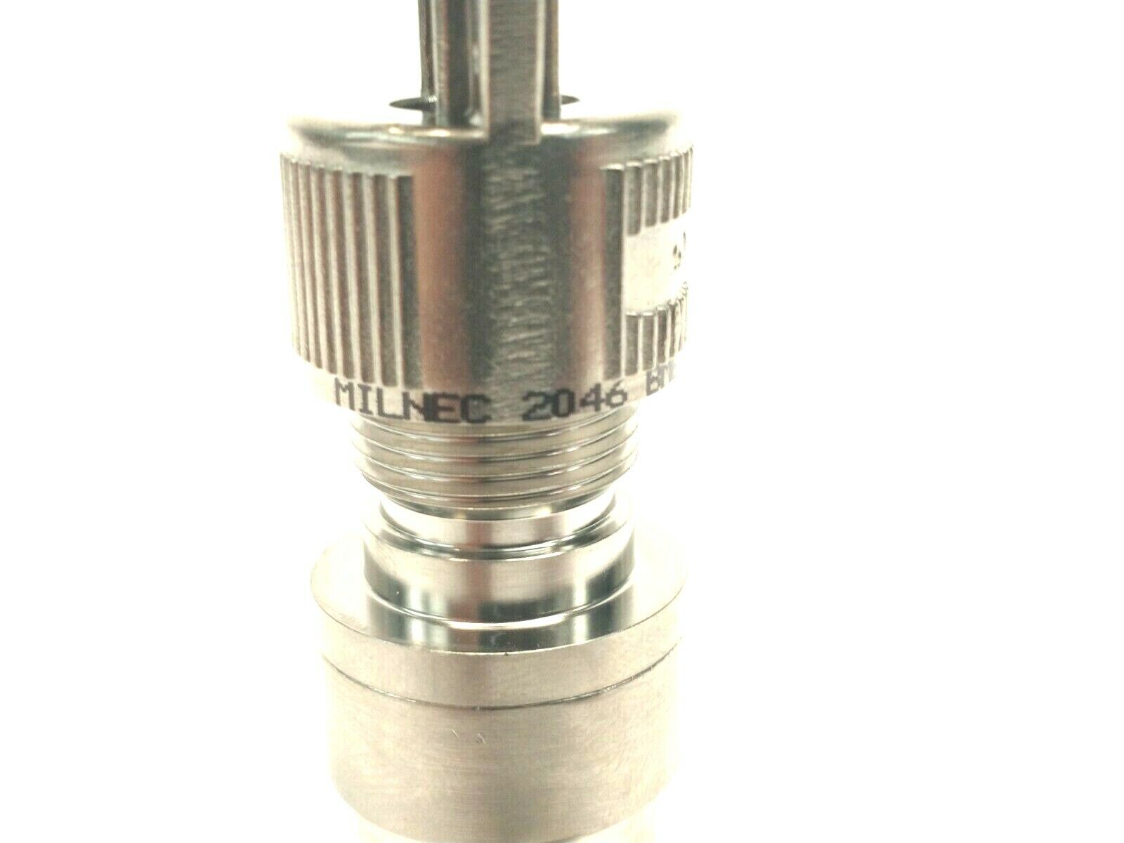 Milnec BME4-009N Aluminum 90 Degree Shell Size 14 Environmental Backshell 2046 - Maverick Industrial Sales