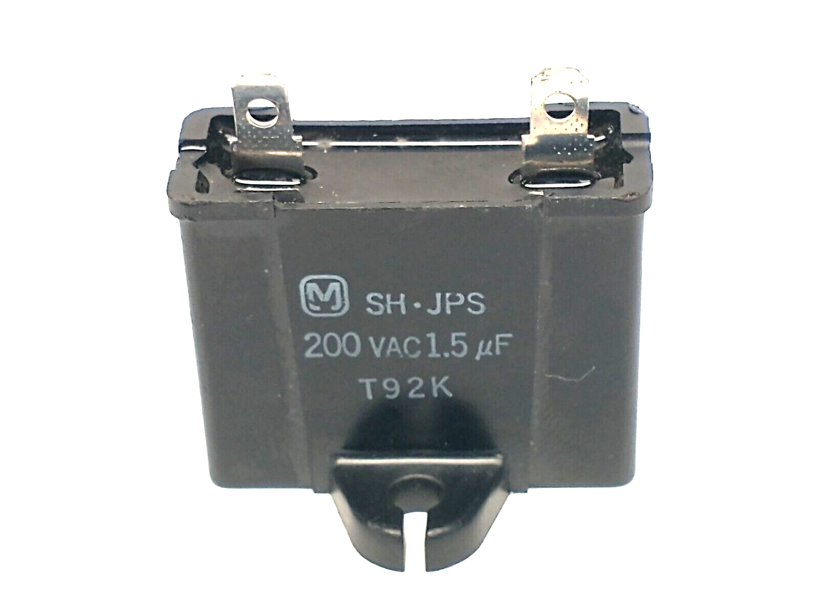 SH-JPS | Matsushita Panasonic Dry Box Metallized Film Capacitor 200VAC 1.5UF - Used - Maverick Industrial Sales