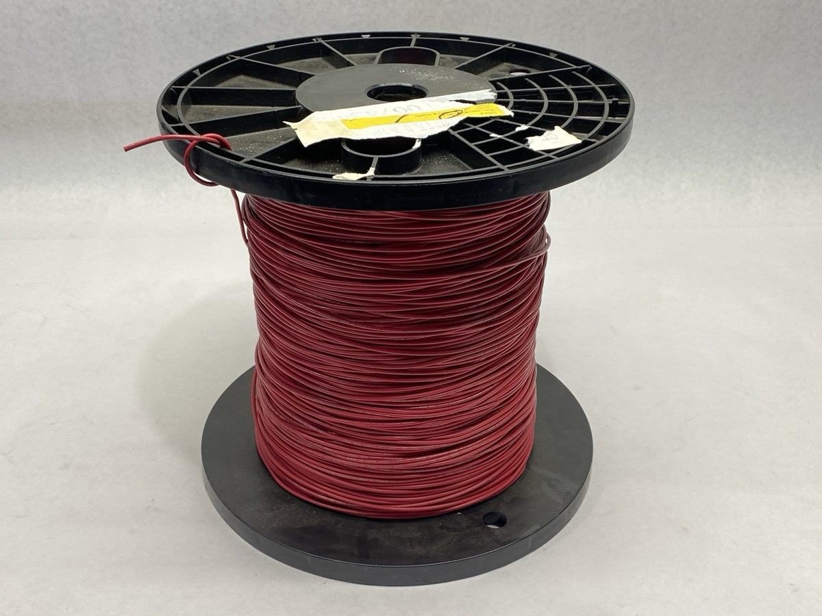 American Wire And Cable MTW-18G-03 18 AWG Hook Up Wire Type MTW Red 1800ft Roll - Maverick Industrial Sales