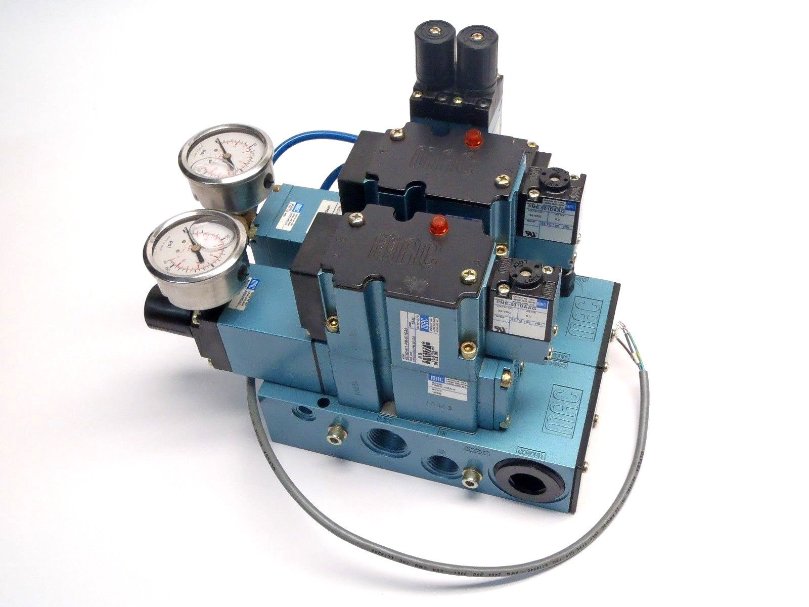 Mac Valves MPP63A-0150 Multi-Pressure Pak PR63D-1CBA-9 PME-501DAAG - Maverick Industrial Sales
