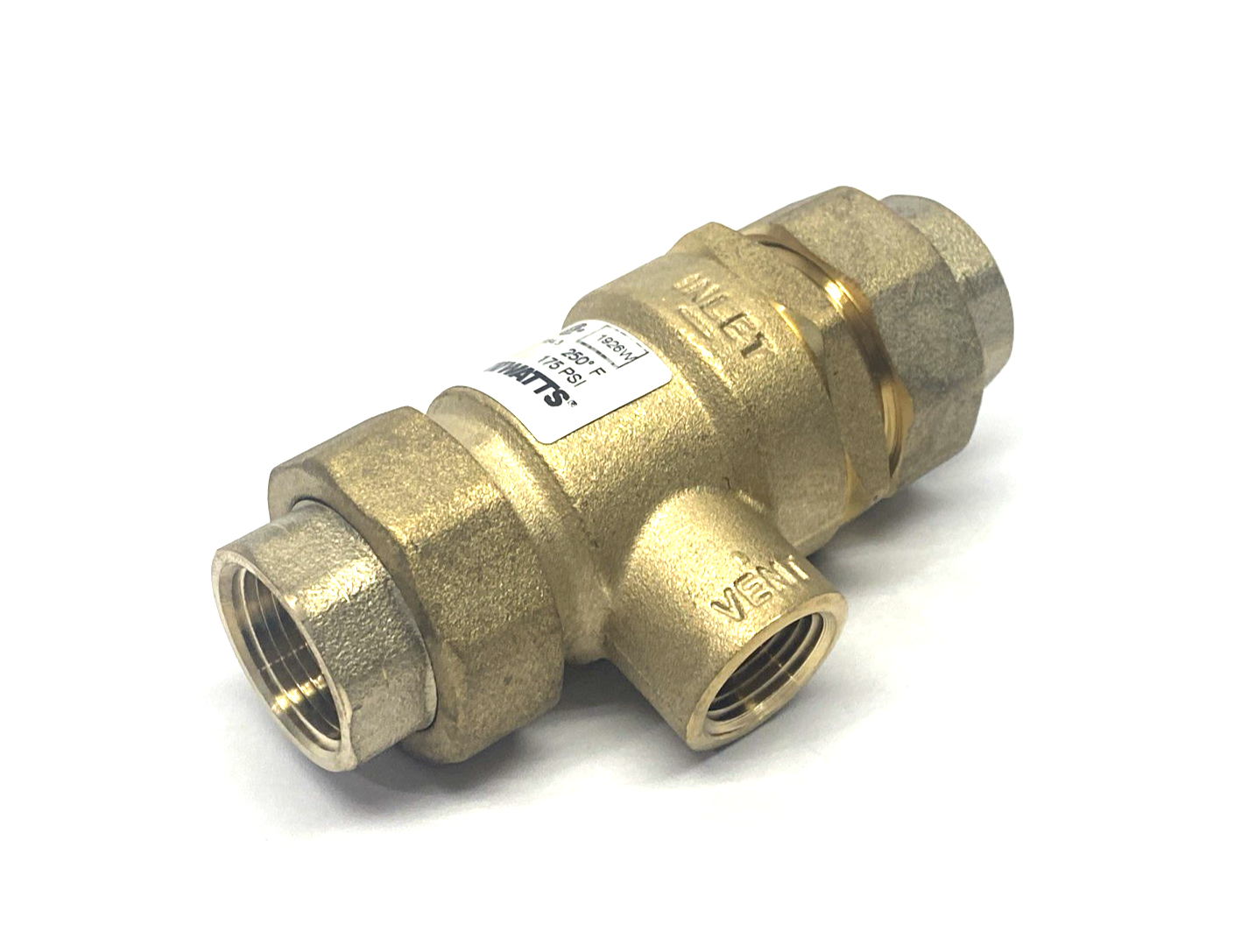 Watts 9DM2 3/4" Bronze Dual Check Valve Backflow Preventer 0061888 - Maverick Industrial Sales