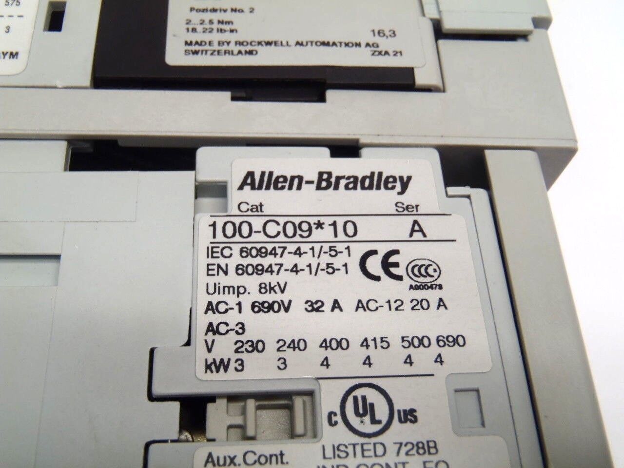 190S-AND2-CB40C-R | Allen-Bradley Compact Combo Starter 2.5-4.0A - Used - Maverick Industrial Sales