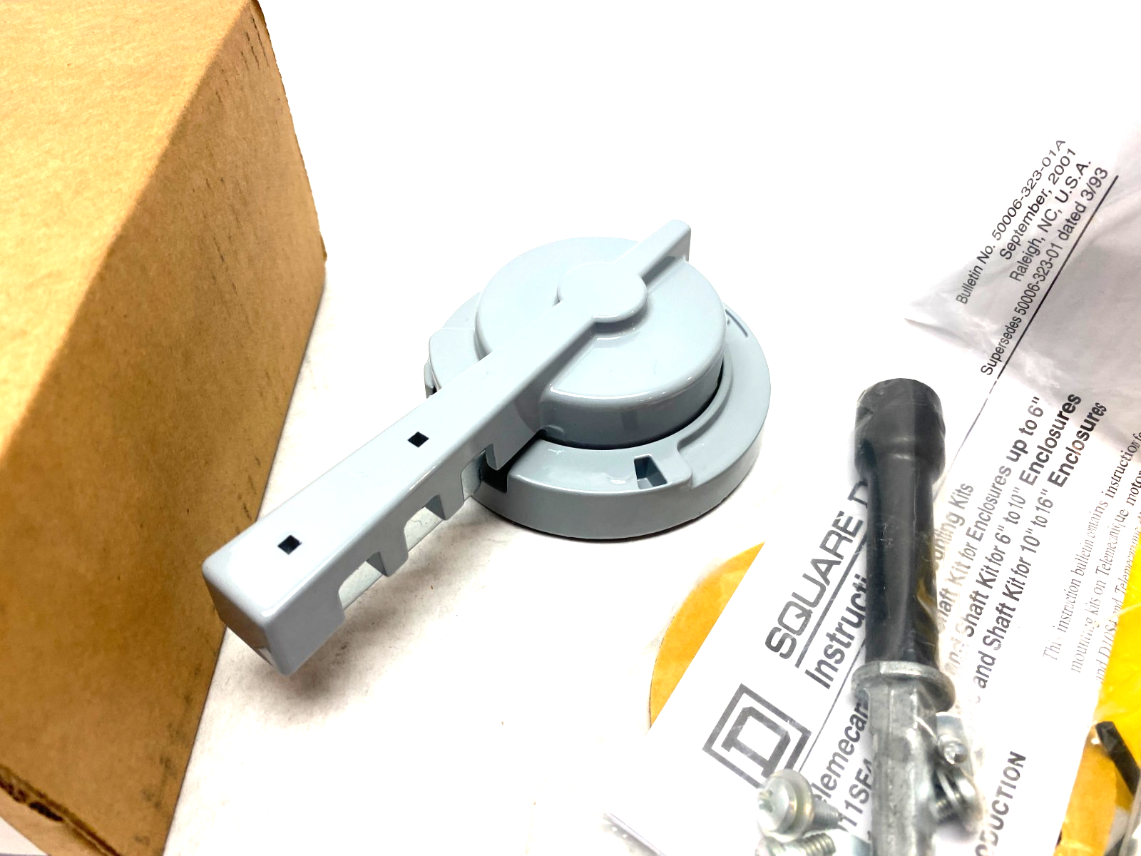 Schneider Electric Telemecanique D11SF4 Rotary Handle Kit, Variable Depth, 11880 - Maverick Industrial Sales
