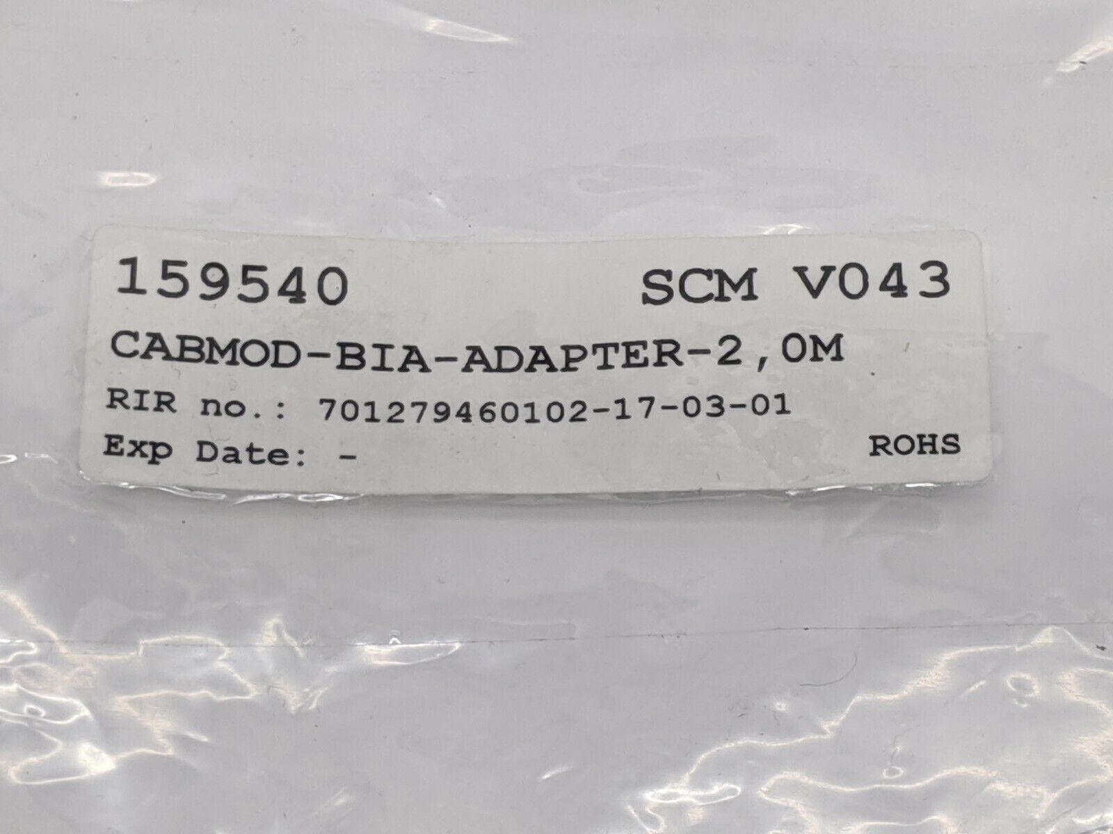 Filotex 159540 CABMOD-BIA-ADAPTER-2, 0M SCM V043, SMBL 4x0.34 - Maverick Industrial Sales