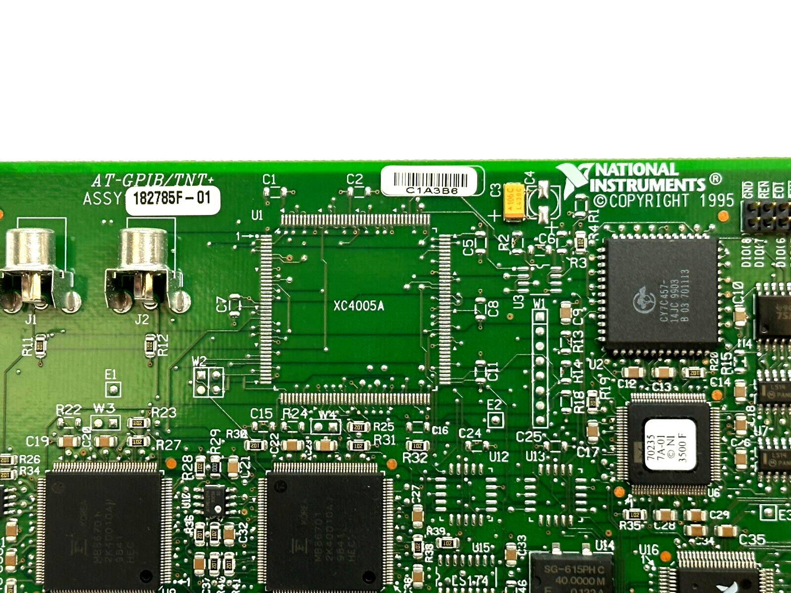 National Instruments 182785F-01 AT-GPIB/TNT+ Interface PCI Card IEEE 488.2 - Maverick Industrial Sales