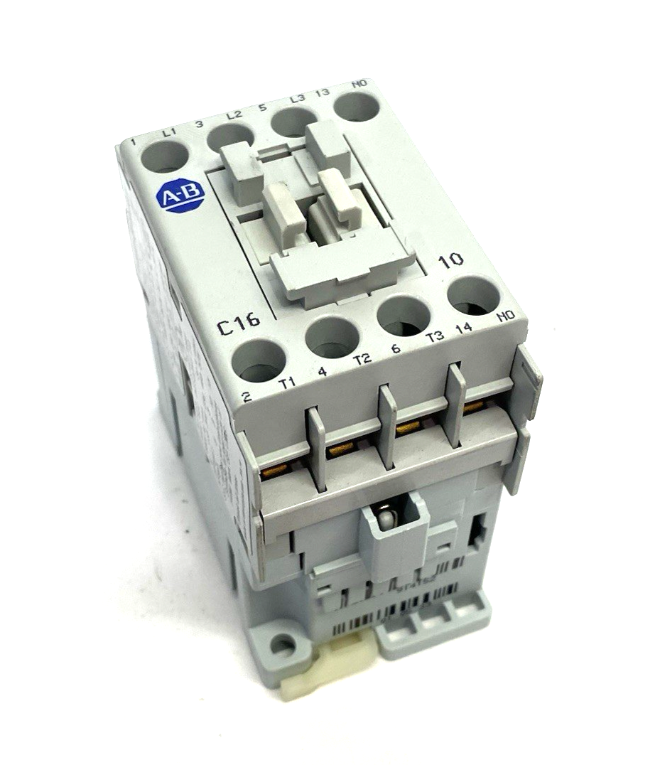 Allen Bradley 100-C16D10 Ser. B IEC 16 A Contactor, 1 NO Contacts & 0 NC Contact - Maverick Industrial Sales