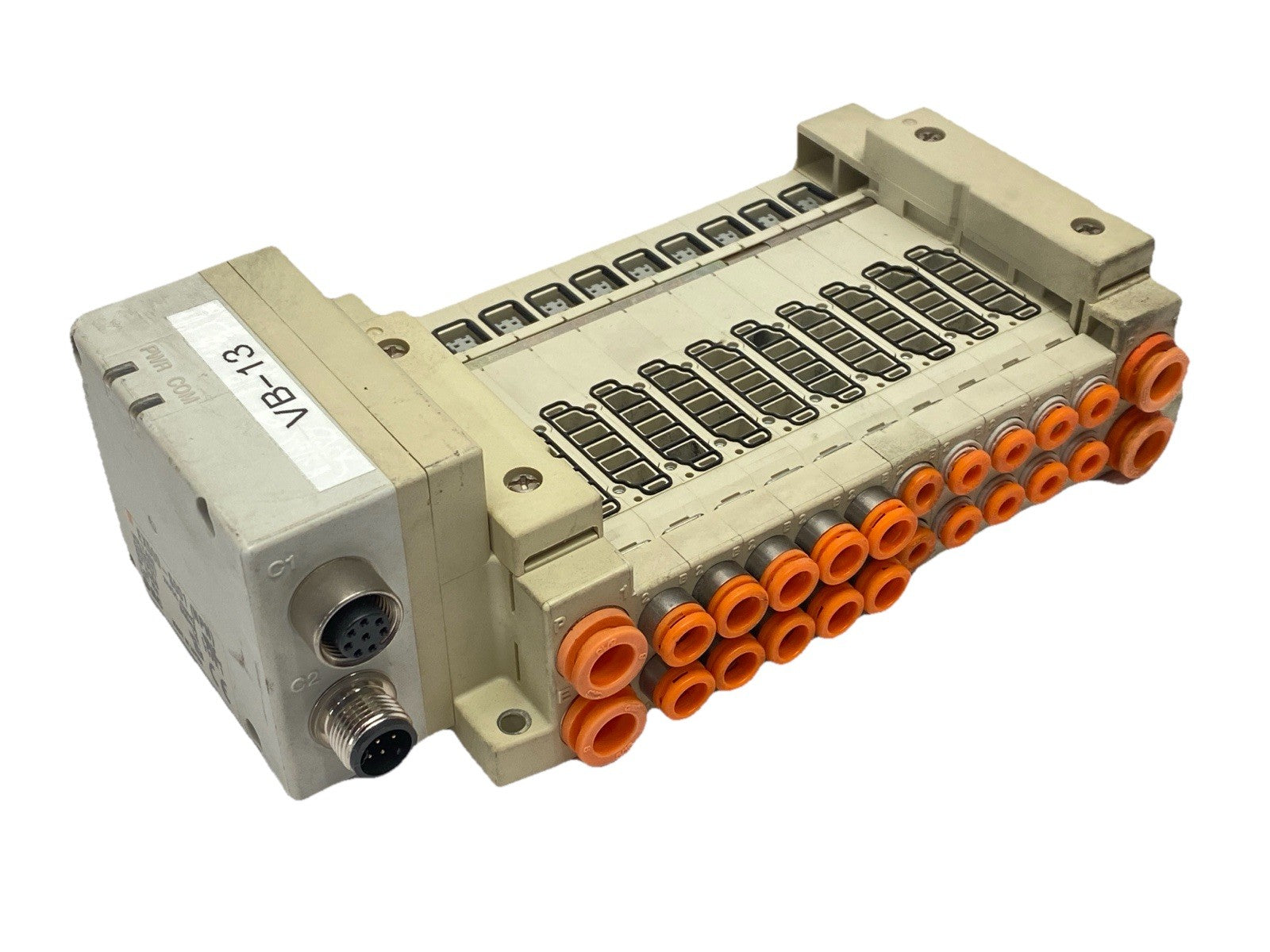 SMC 10-SS5V1-W10S0D-10B-N3 Pneumatic Manifold Assembly 10-Station - Maverick Industrial Sales