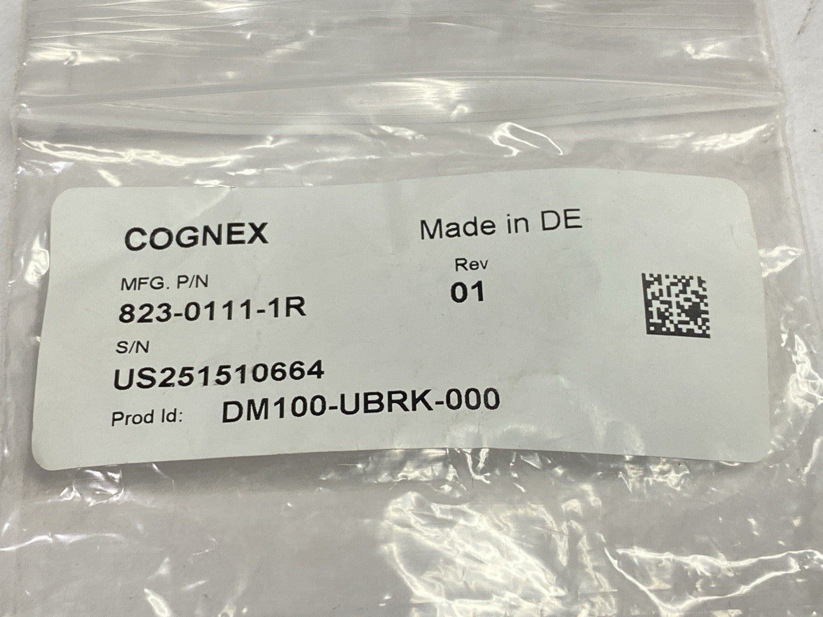 823-0111-1R | Cognex Mounting Bracket DM 100 - New - Maverick Industrial Sales