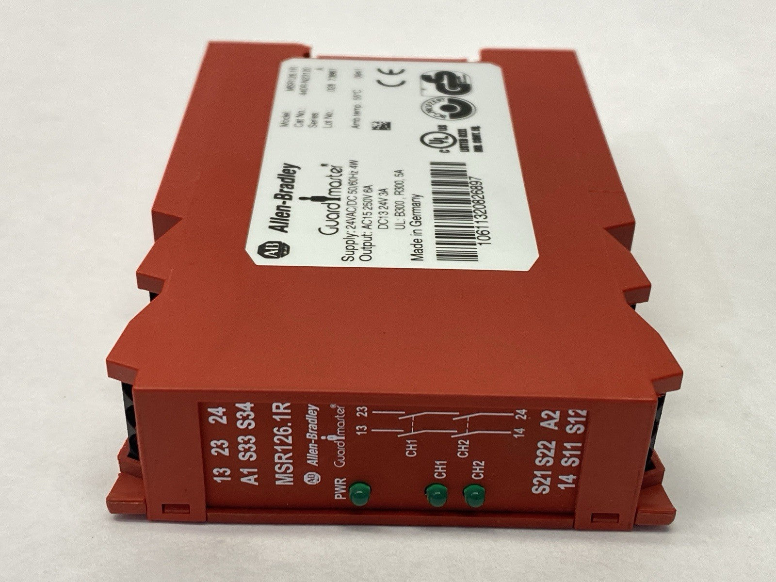 440R-N23114 | Allen Bradley GuardMaster Safety Relay MSR126.1T - Used - Maverick Industrial Sales