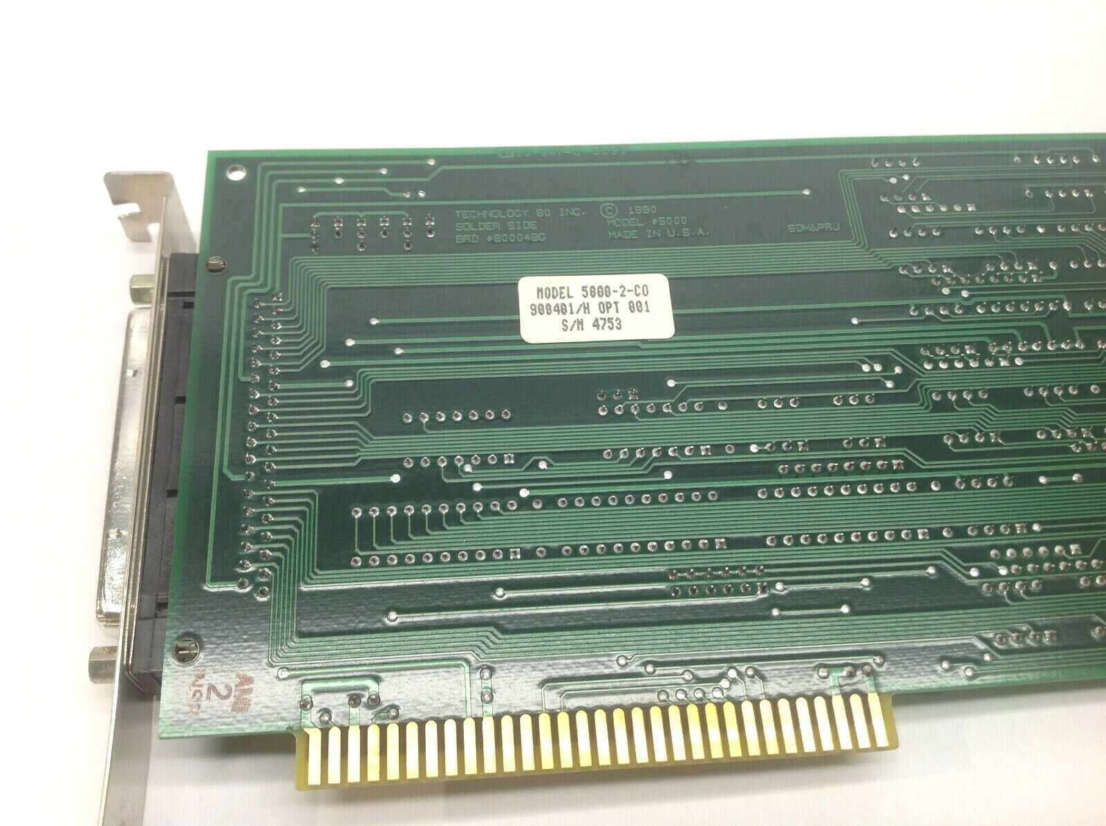 Technology 80 INC BRD #800048 G Model #5000 5000-2-C0 90B401/H OPT 001 - Used - Maverick Industrial Sales