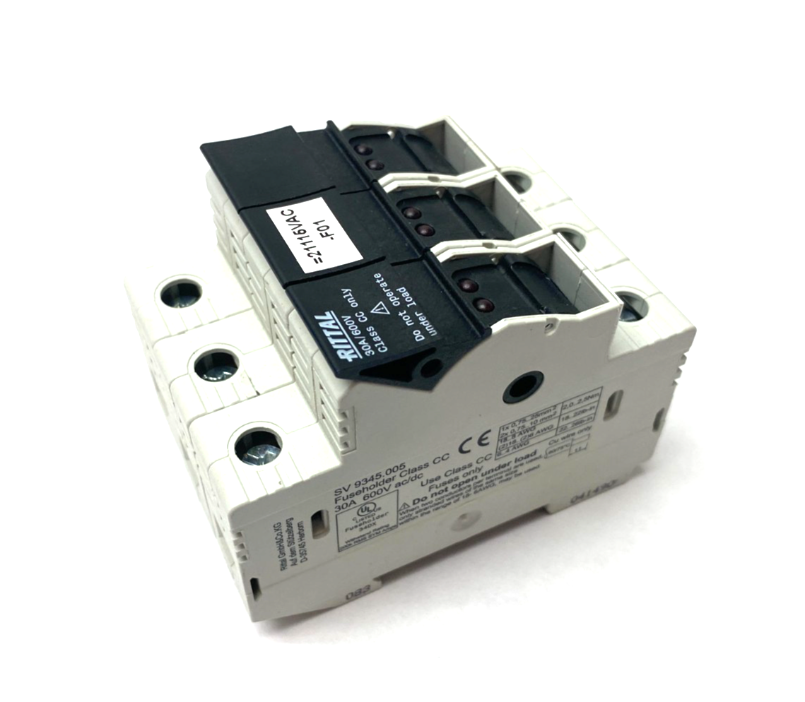 Rittal SV 9345.005 Fuse Holder 31A to 60A 3-pole 9345005 - Maverick Industrial Sales