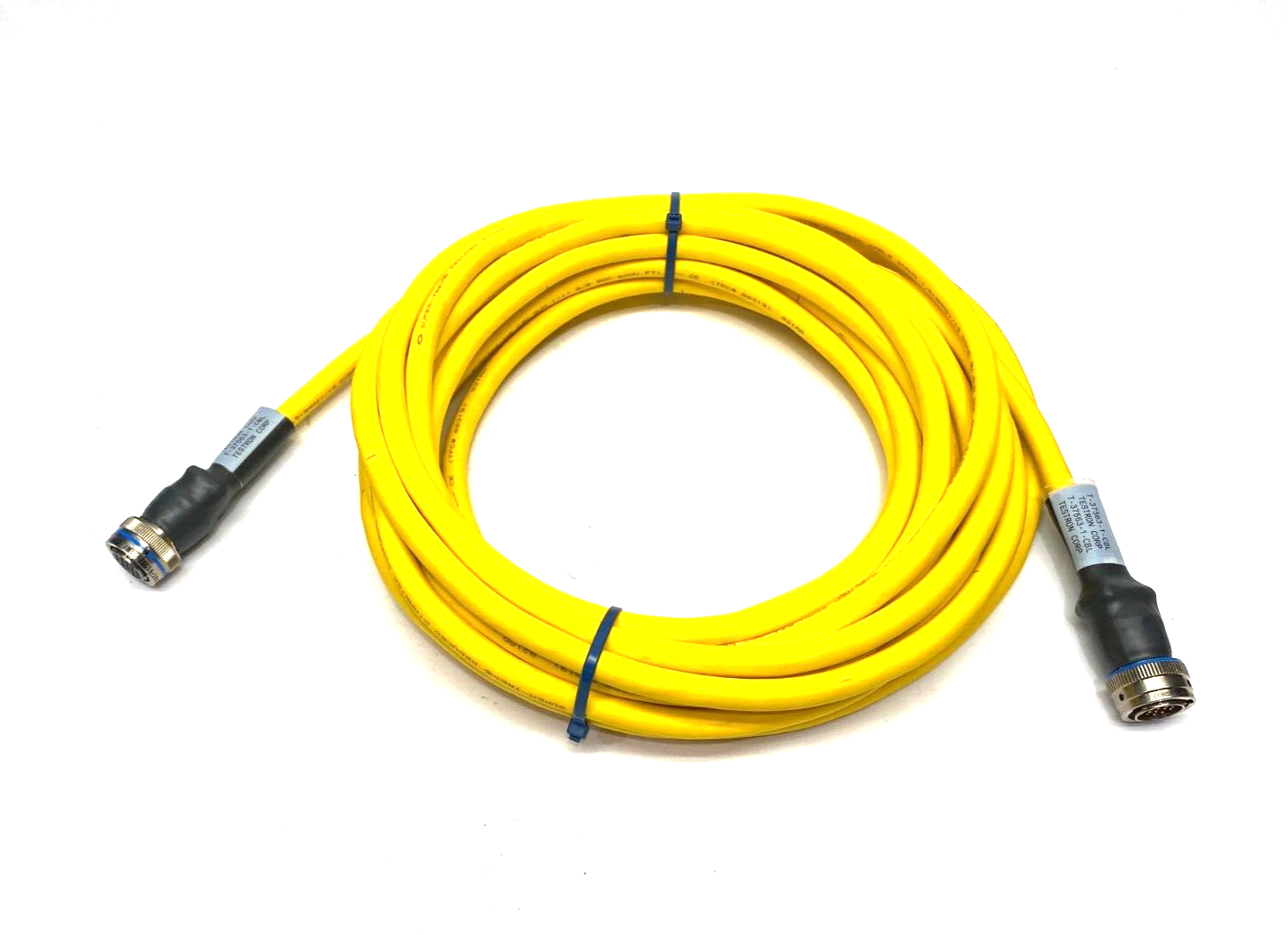 T-37563-1-CBL | Testron Super-Trex Dbl-Ended Control Cable 18-Pin Male to Female - New – Open box - Maverick Industrial Sales