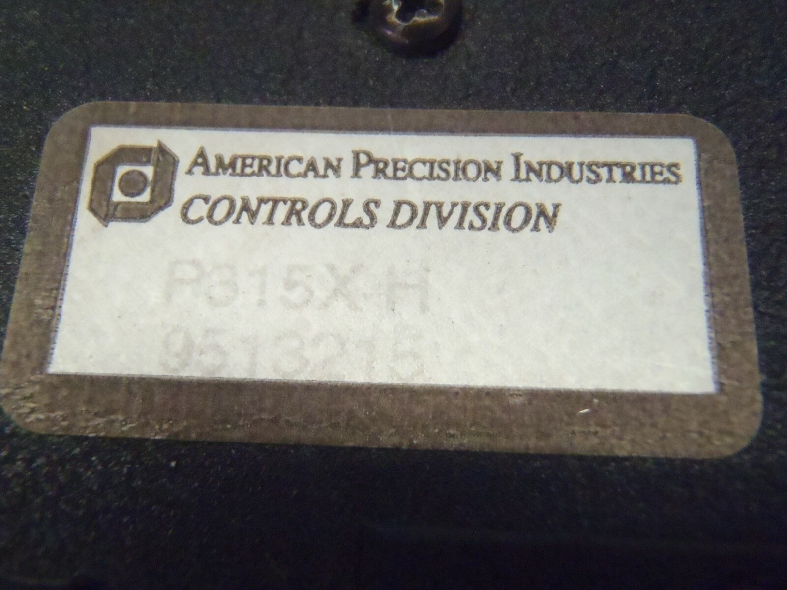 API Controls P315X-H Power Drive Indexer - Maverick Industrial Sales