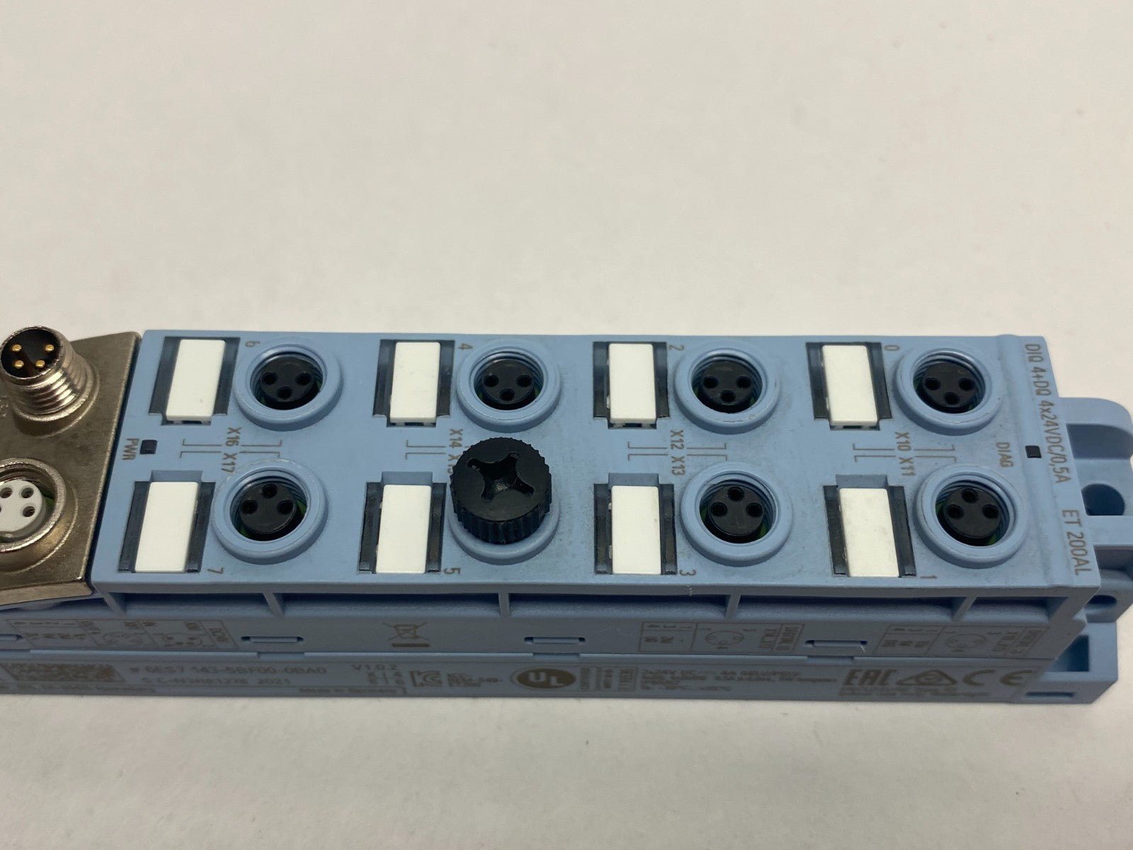 Siemens 6ES7 143-5BF00-0BA0 SIMATIC ET 200AL Digital I/O Module 8xM8 - Maverick Industrial Sales