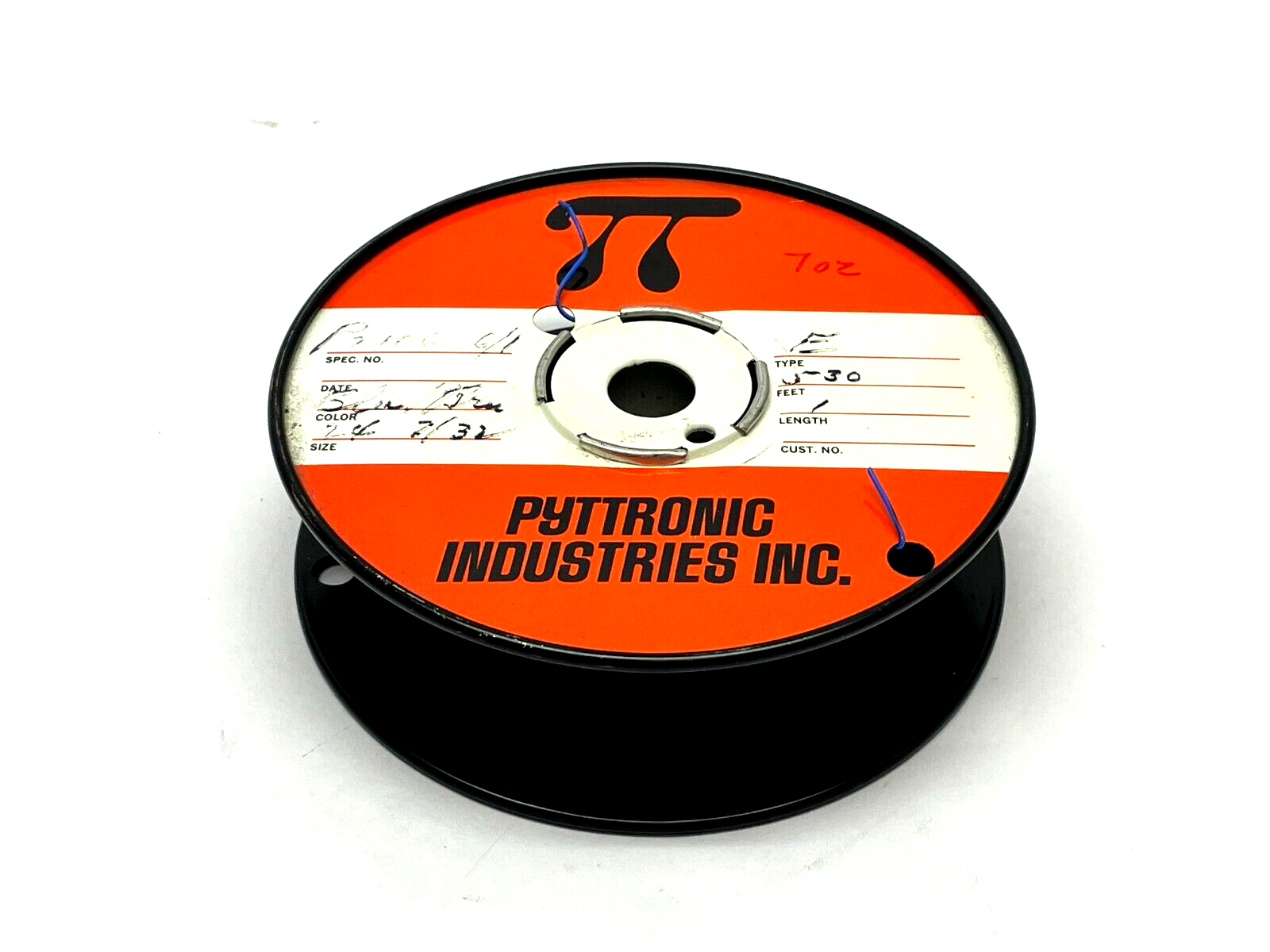 Pyttronic Industries P2106-6/1 Hook-Up Wire 24AWG 7OZ SPOOL - Maverick Industrial Sales