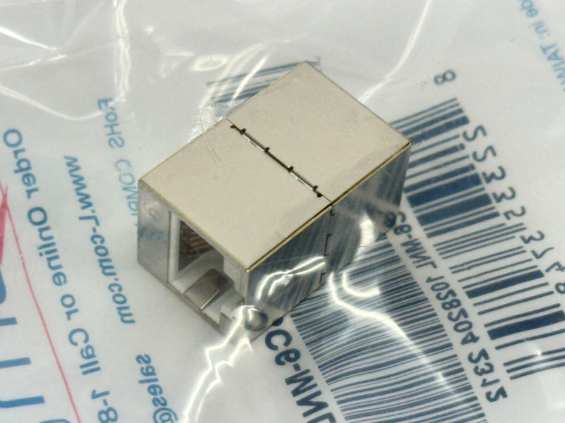 L-Com TDG1026KSC6-MNL Cat6 Mini Coupler Shielded RJ45 8x8 In-line Feed-Thru - Maverick Industrial Sales