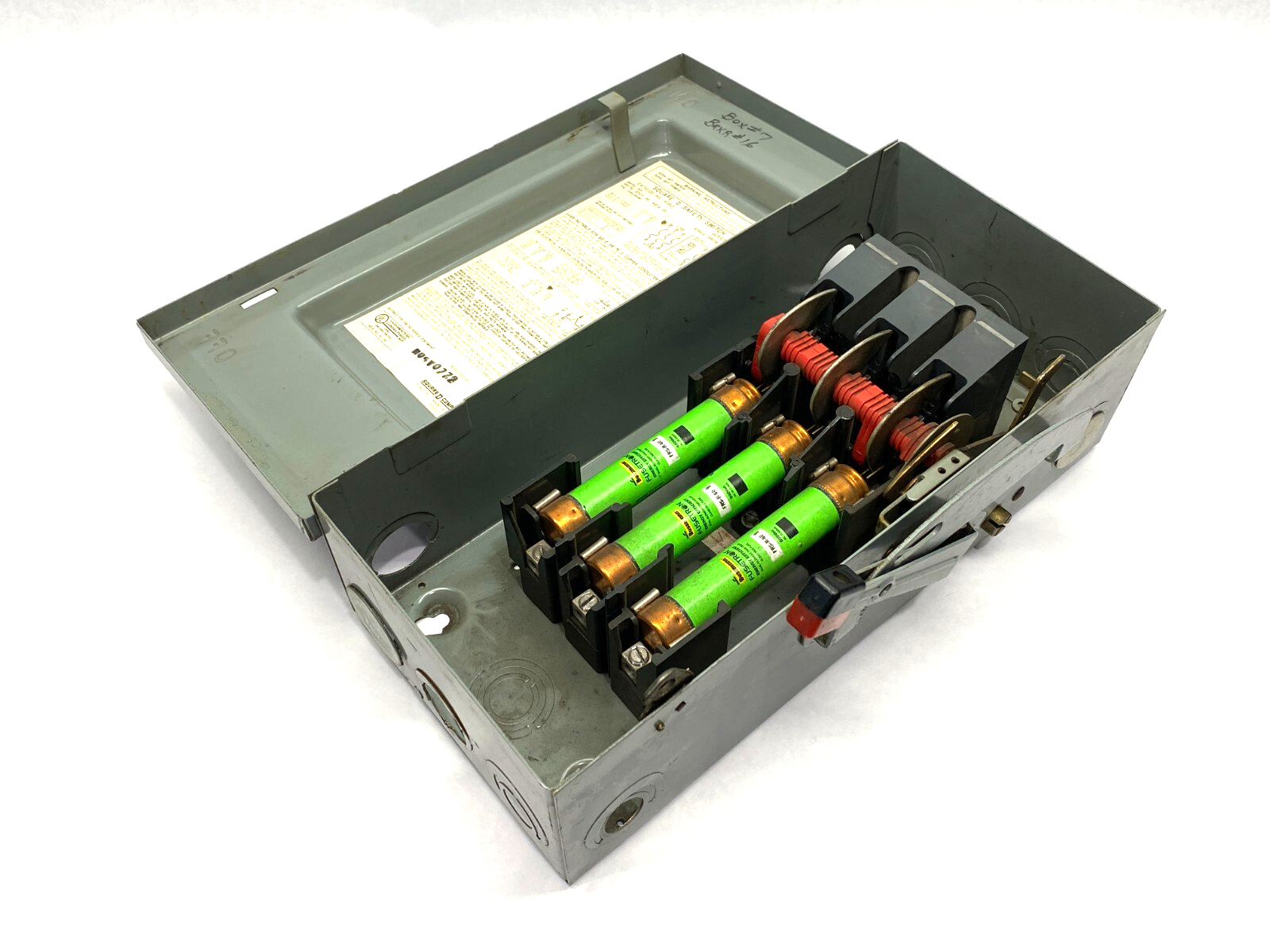 Square D H362 Heavy Duty Safety Disconnect Switch 3-Pole 60A 600VAC - Maverick Industrial Sales
