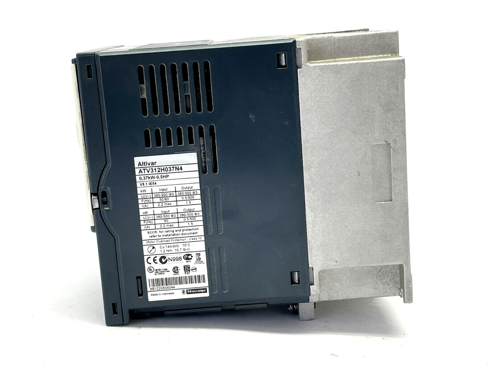 Schneider Electric ATV312H037N4 Variable Speed Drive 3-Phase 0.37kW 1.5kVA 32W - Maverick Industrial Sales