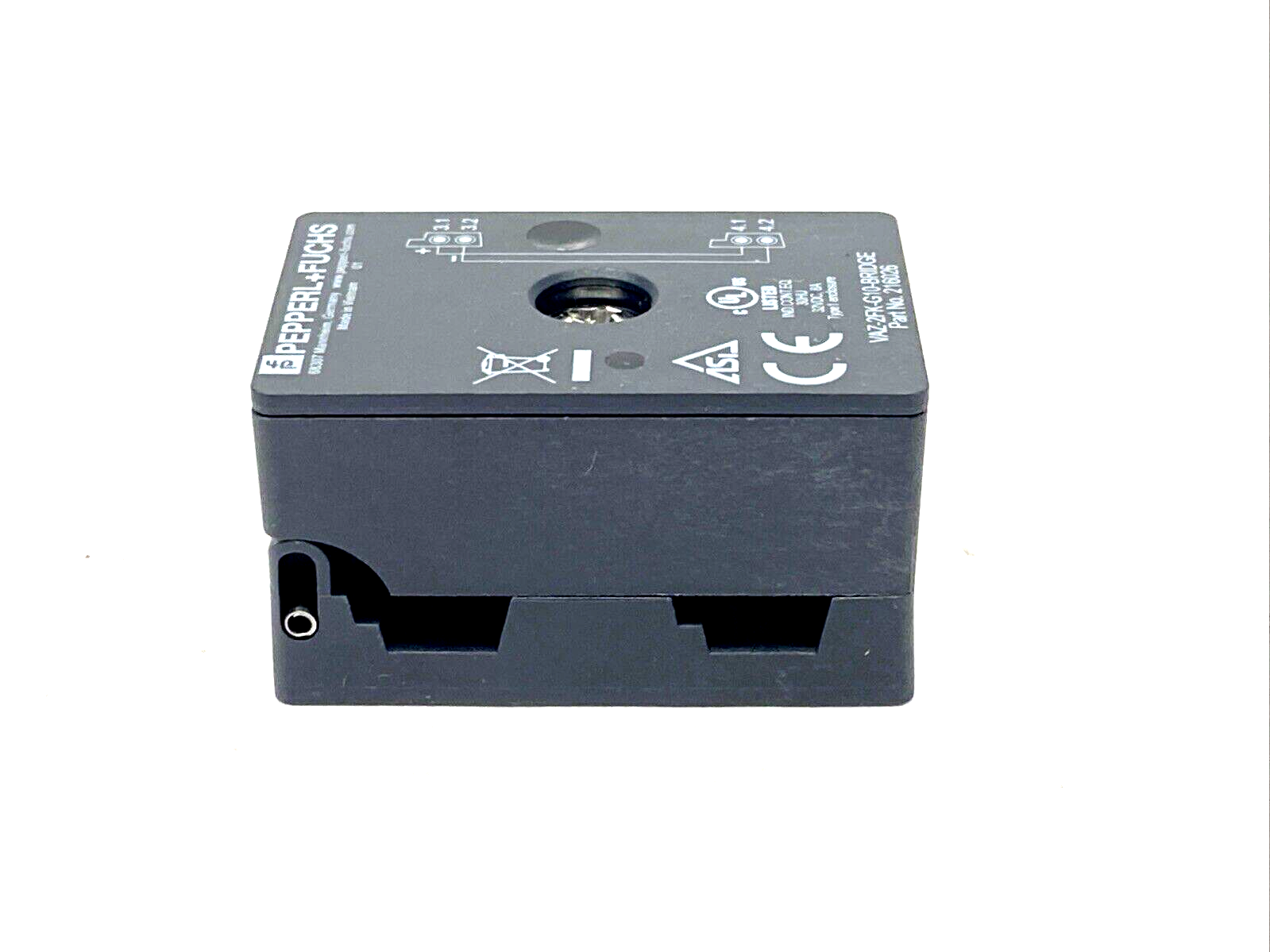 Peperl+Fuchs VAZ-2FK-G10-BRIDGE AS-Interface Splitter Box 216026 - Maverick Industrial Sales