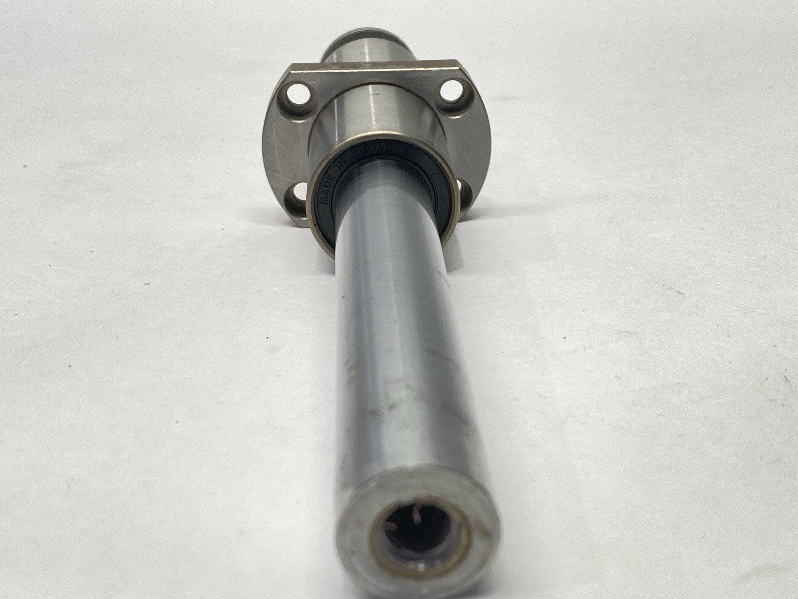 LHMCWF20 | Misumi Center Flanged Linear Ball Bearing 20mm Diameter w/ Shaft 200mm - Used - Maverick Industrial Sales