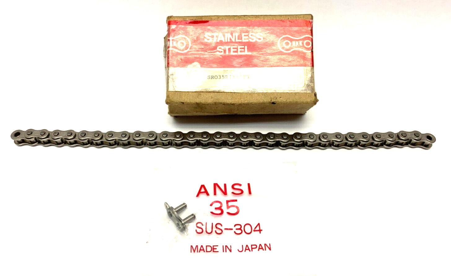 HHK SRO35RIX=1FT Stainlees Steel Chain Link w/ Lock Key 1' - Maverick Industrial Sales