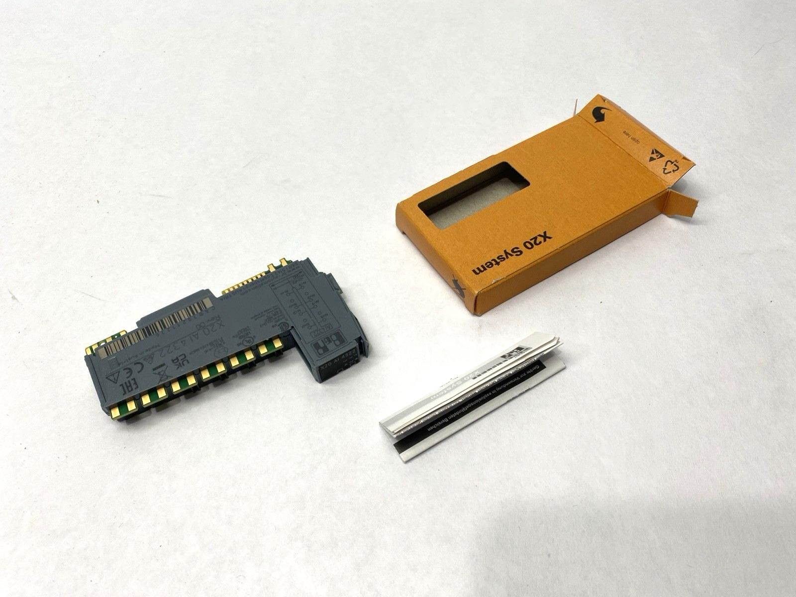 B&R Automation X20AI4322 Rev. D0 Analog Input Module 4-Inputs 12-bit Converter - Maverick Industrial Sales