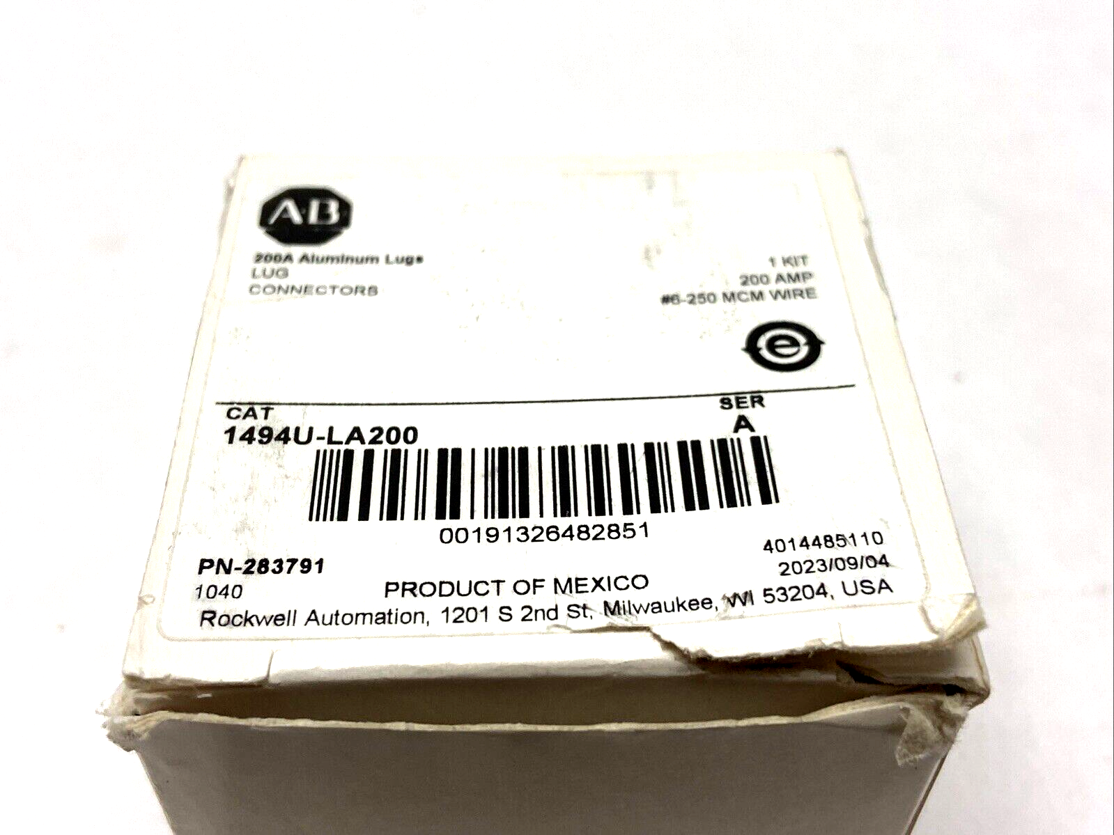 1494U-LA200 | Allen Bradley Ser. A Lug Connector LOT OF 3 - Used - Maverick Industrial Sales