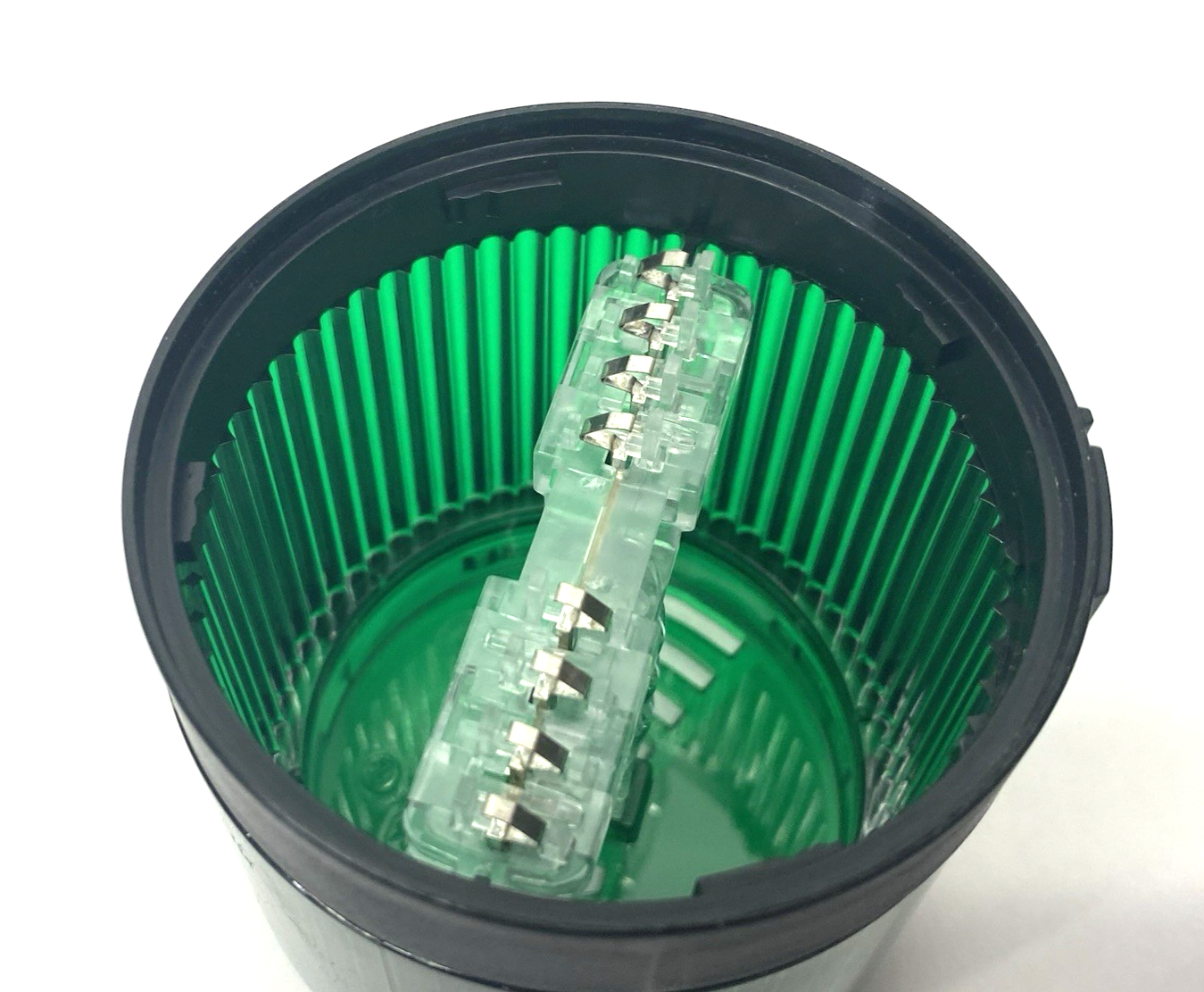 856-BT3 | Allen Bradley 856T-BT3 Ser. A Steady LED Stack Light Module, 70mm Green, 24V- New – Open box - Maverick Industrial Sales