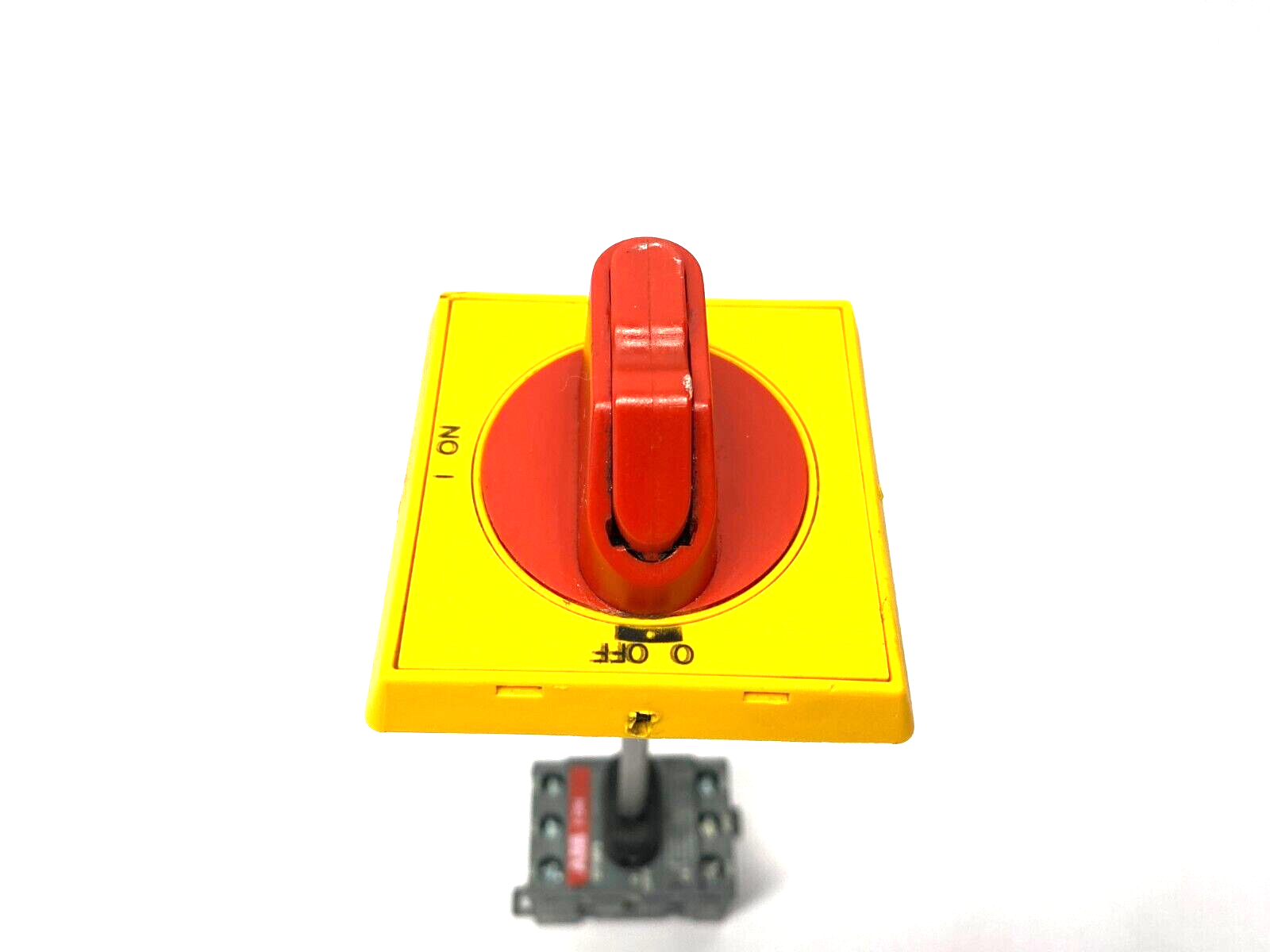 ABB OT16F3 Non-Fused Disconnect Switch 3-Pole w/ Red/Yellow Operator Handle - Maverick Industrial Sales