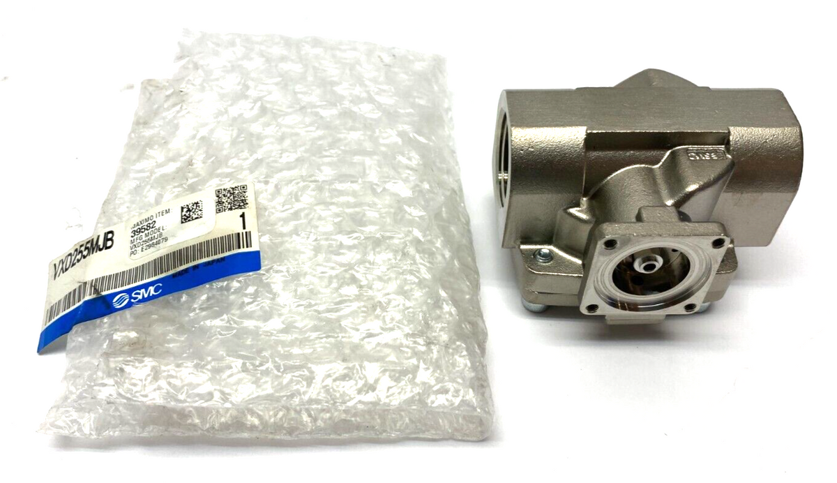 VXD255MJB | SMC Pilot Operated Solenoid Valve 2-Port - Maverick Industrial Sales