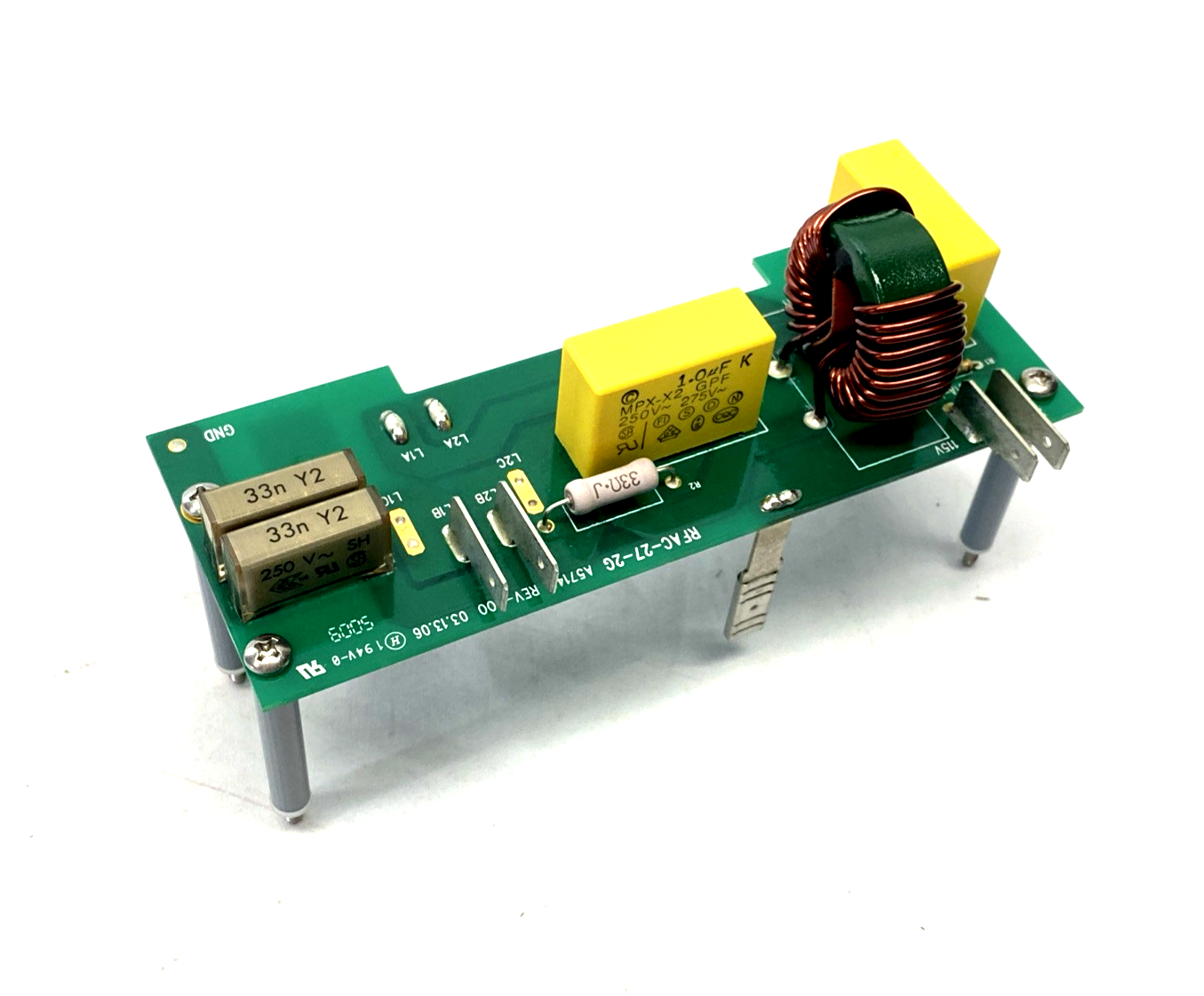 KB Electronics 9512G Penta Power AC Line Filter RFAC-27DS RFAC-27-2G - Maverick Industrial Sales