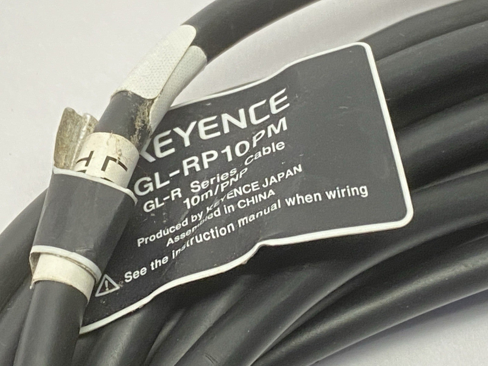 GL-RP10PM | Keyence Single-Ended Main Unit Connection Cable CUT TO 20' - Used - Maverick Industrial Sales