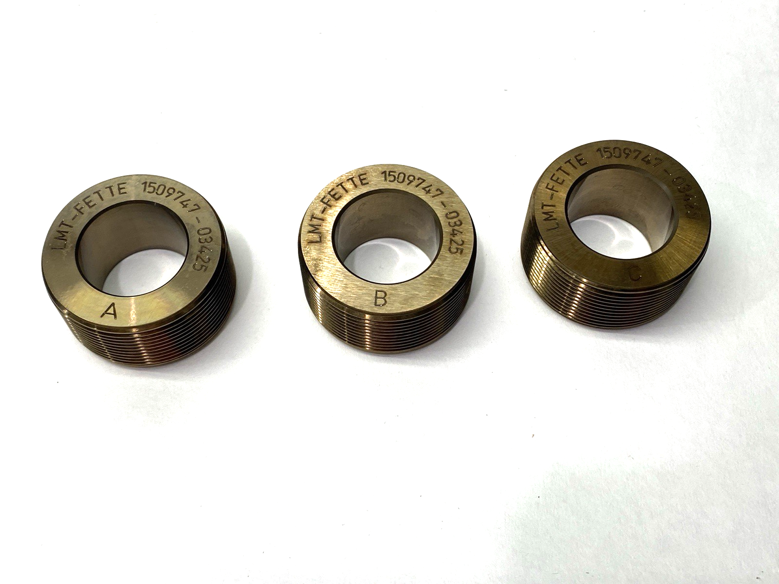 1509747 | LMT Fette Thread Rollers M10-M12X1,5 2/56 1K LOT OF 3 - New – Open box - Maverick Industrial Sales