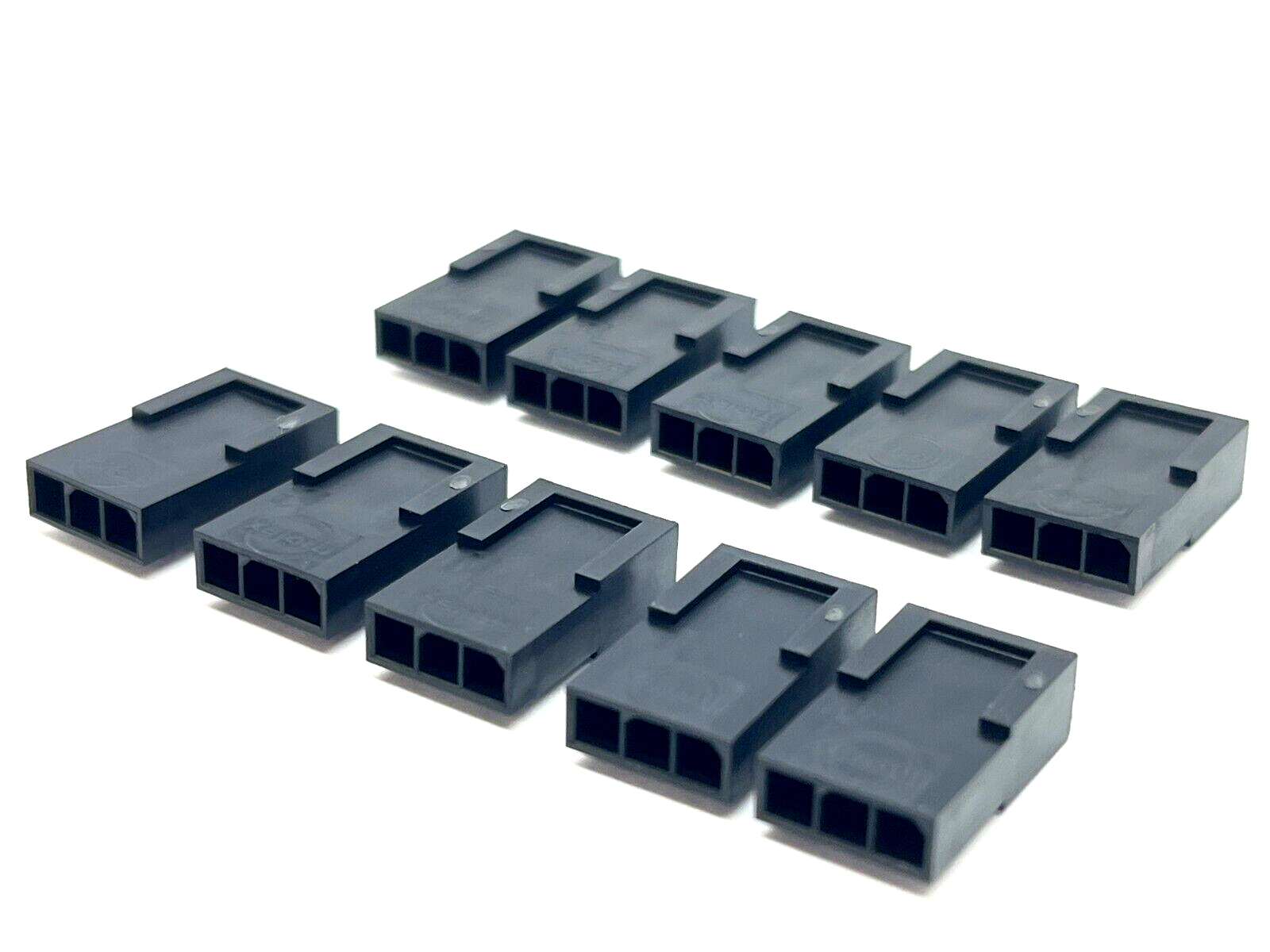 Molex 43640-0301 3-Pin Plug Connector Single Row LOT OF 10 - New – Open box - Maverick Industrial Sales